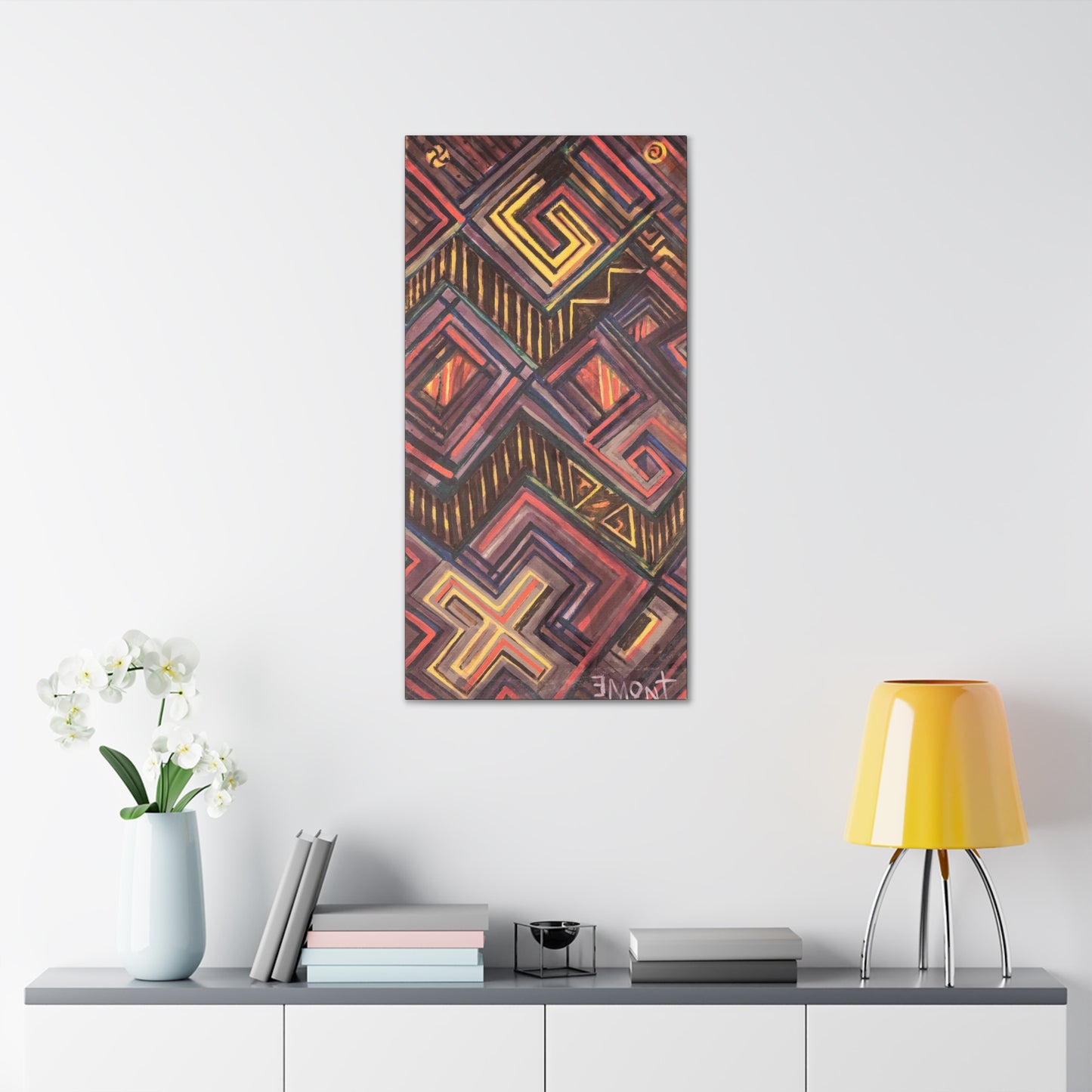 Geometric Abstract Art Print