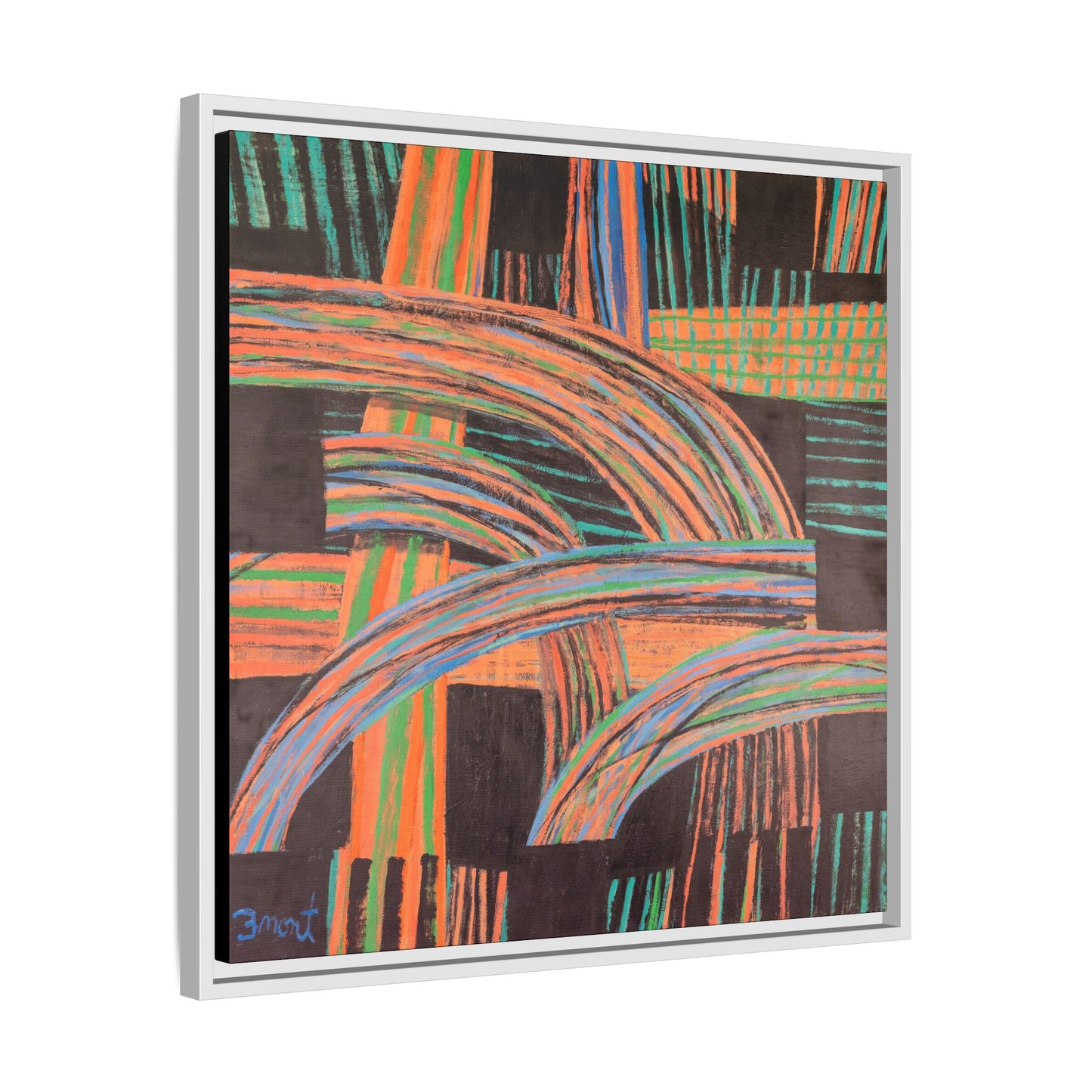 Colorful Abstract by Monte Dean