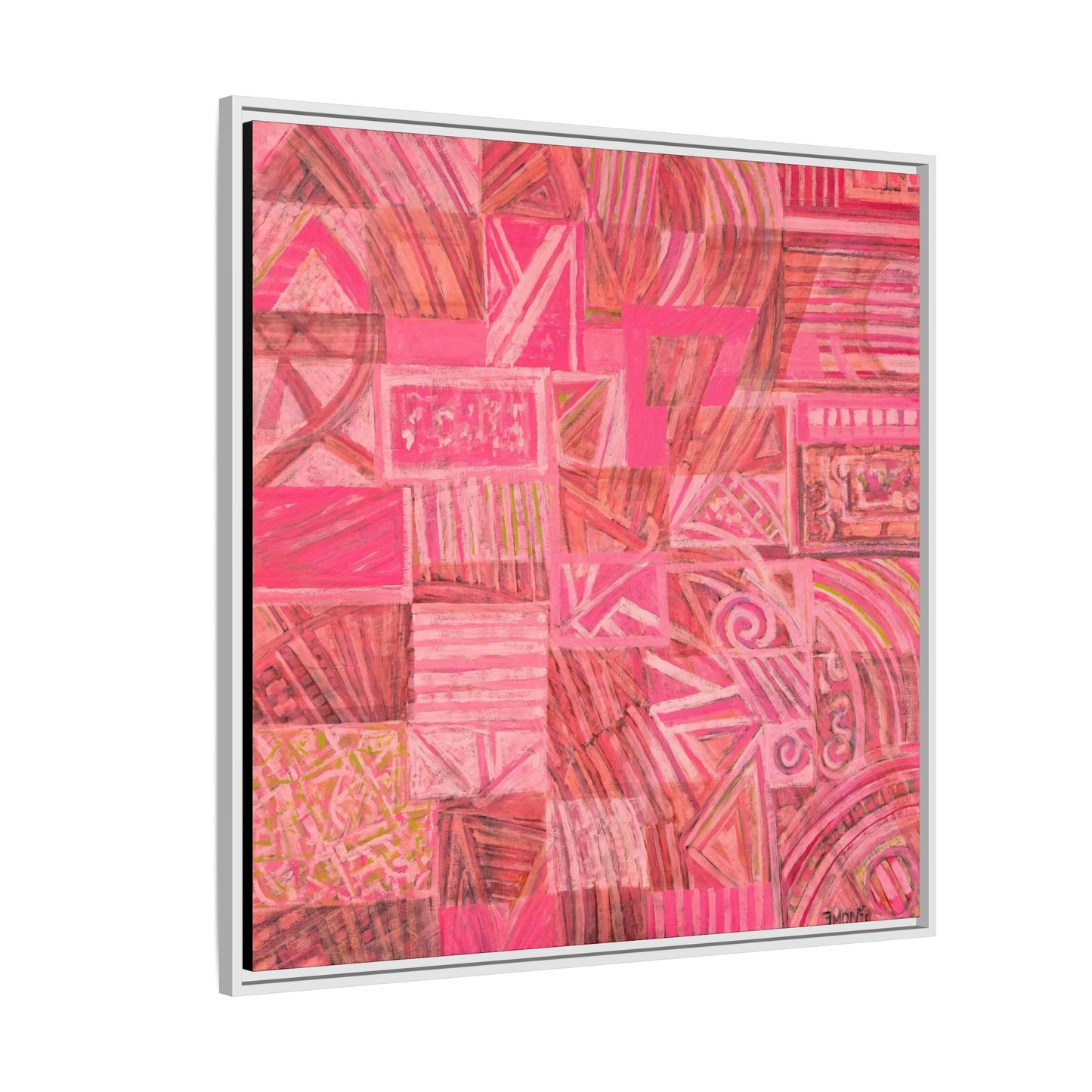 Large Abstract Print on Canvas