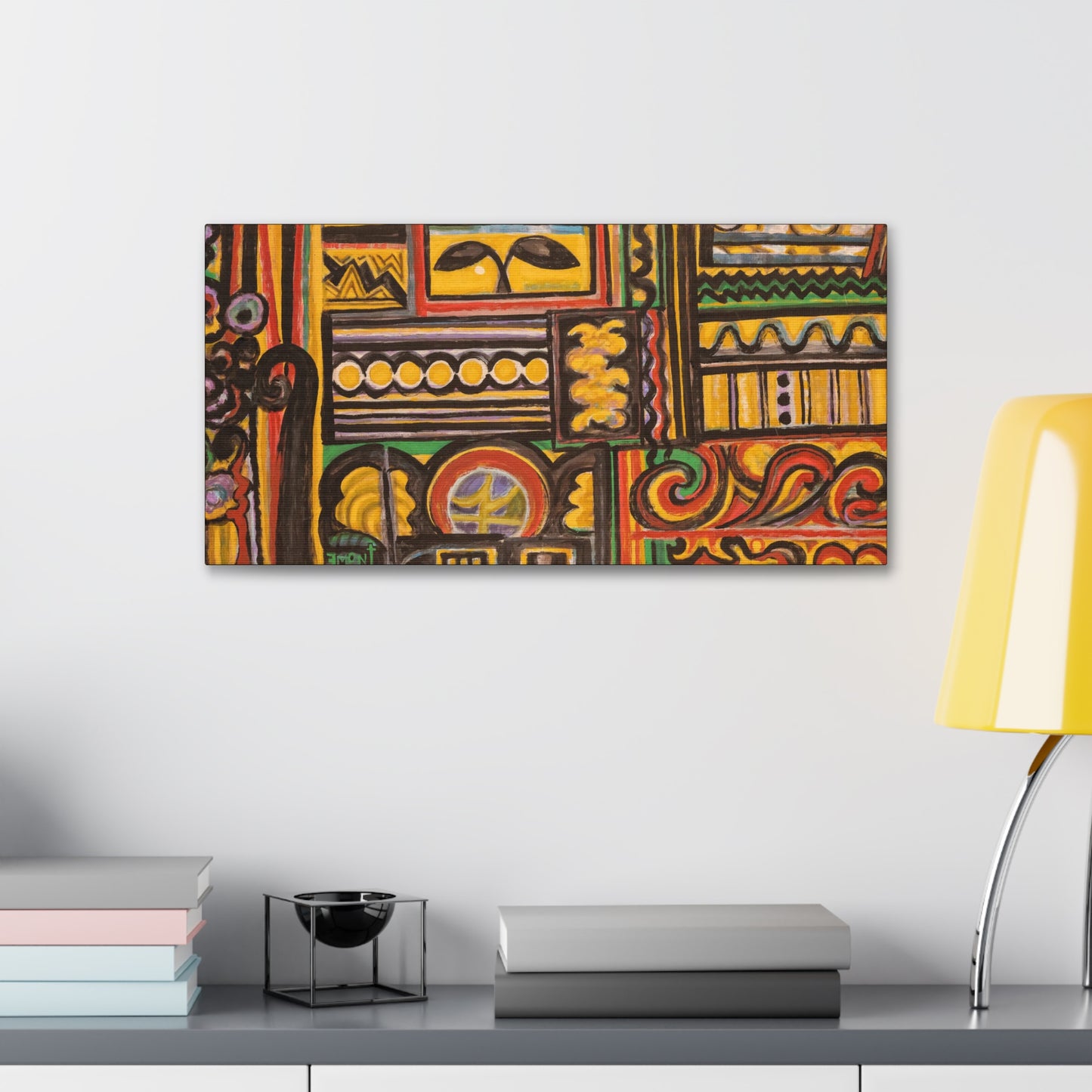 Colorful and Bold Abstract Print