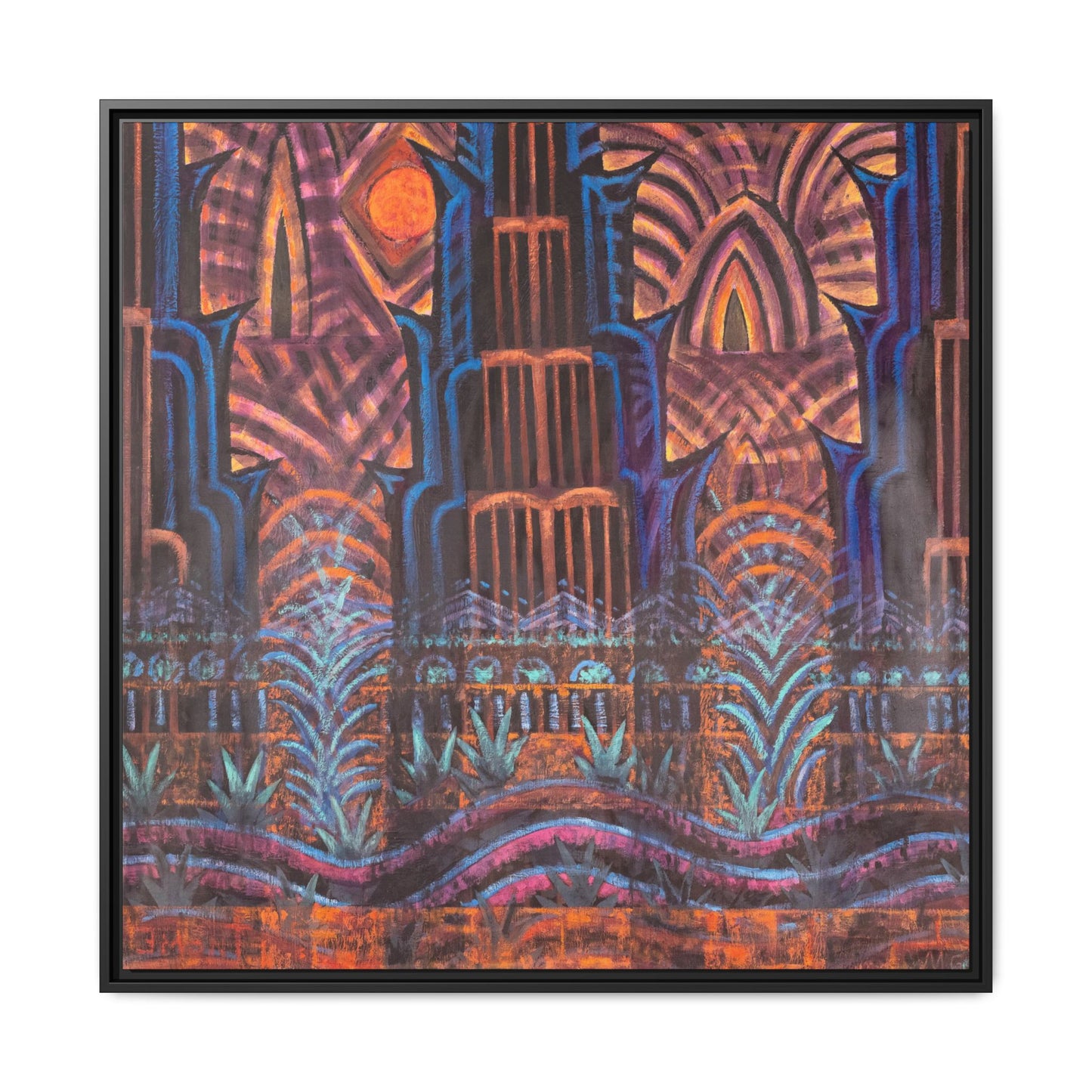 Vibrant Abstract Art