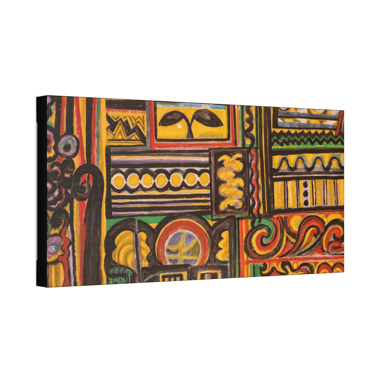 Colorful and Bold Abstract Print