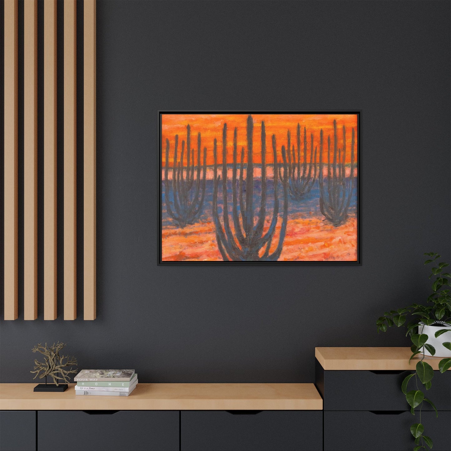 Saguaro Sunset Print