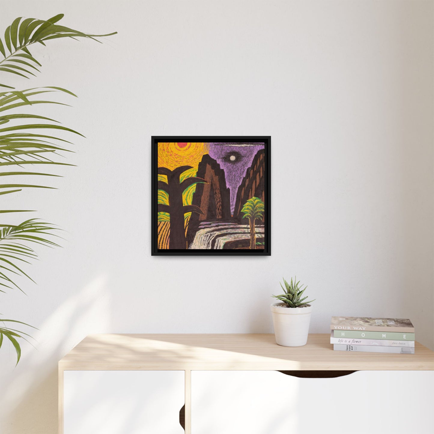 Abstract Landscape Print