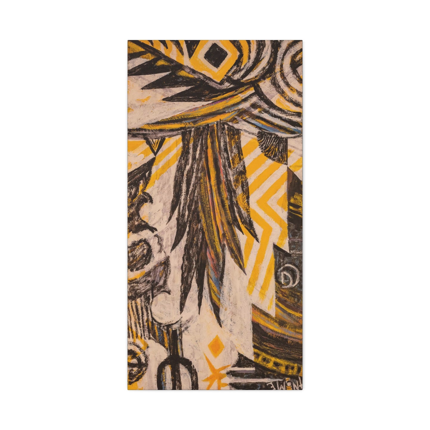 Abstract Stretched Canvas