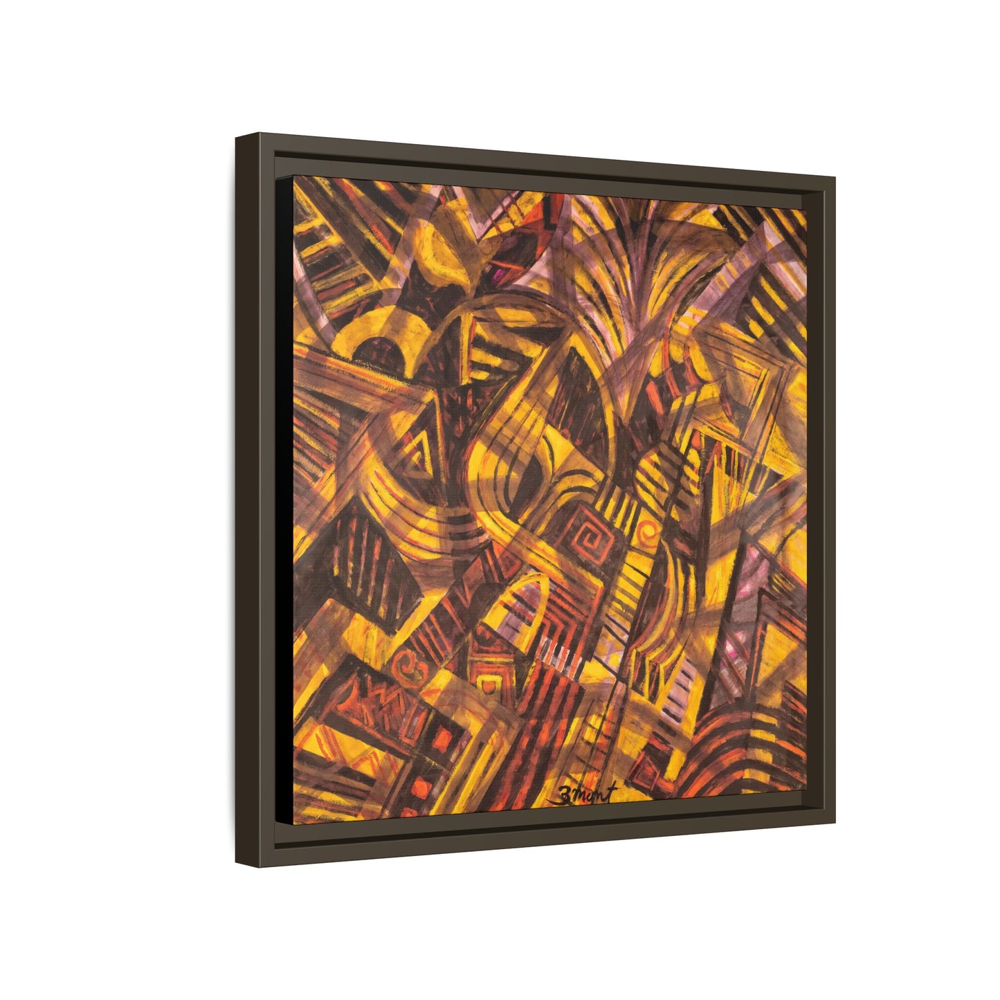 Bold Colorful Abstract Contemporary Art Print