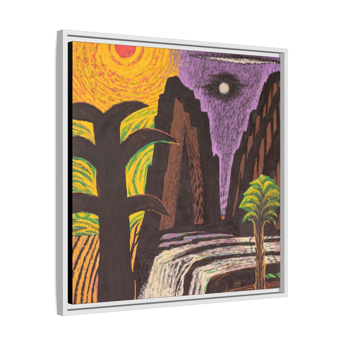 Abstract Landscape Print