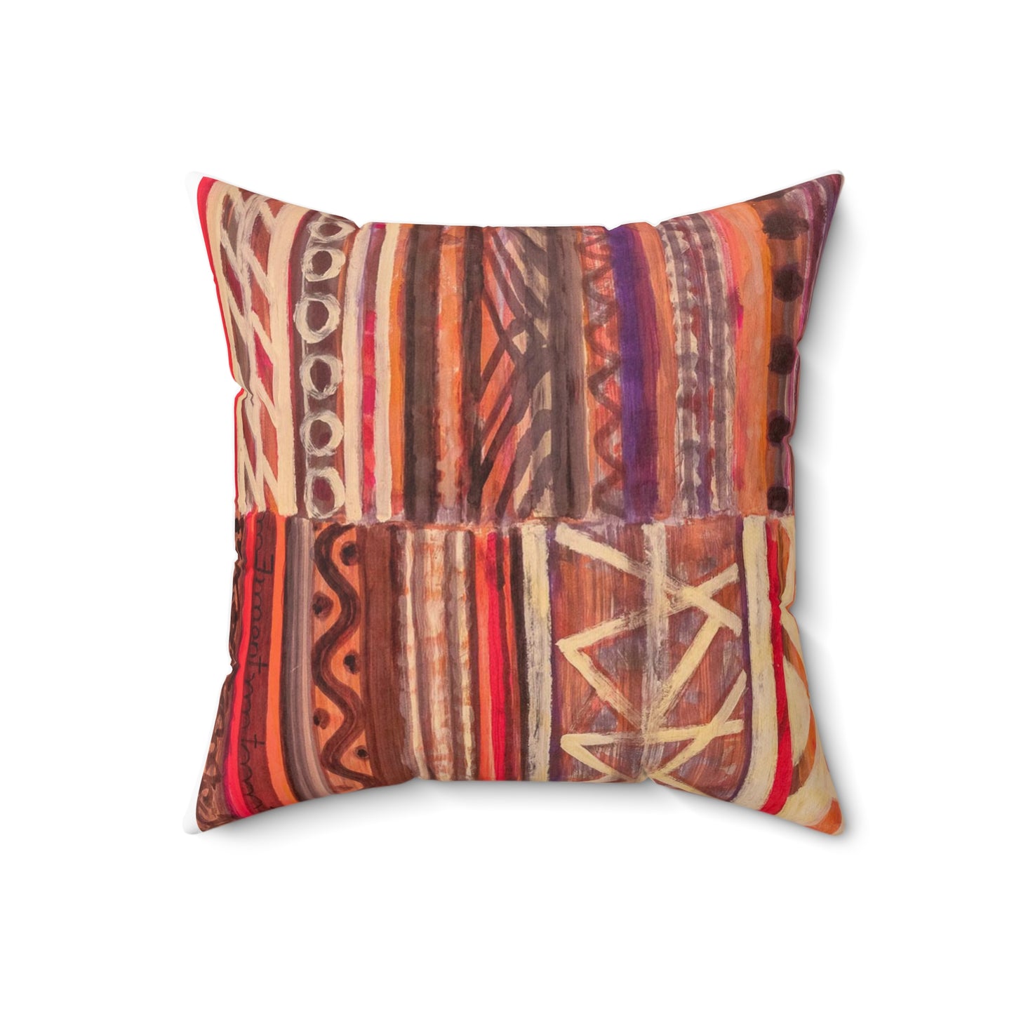Spun Polyester Square Pillow