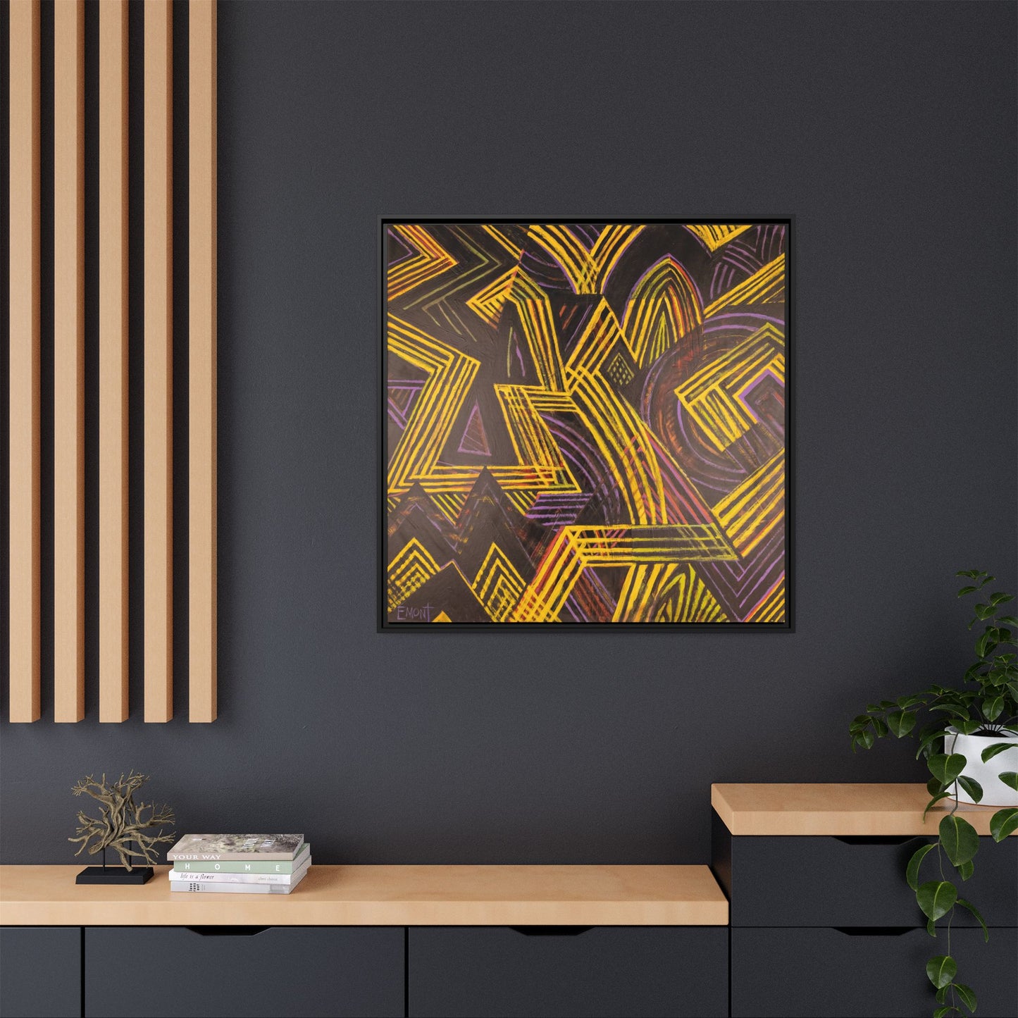 Abstract Wall Art Canvas Print