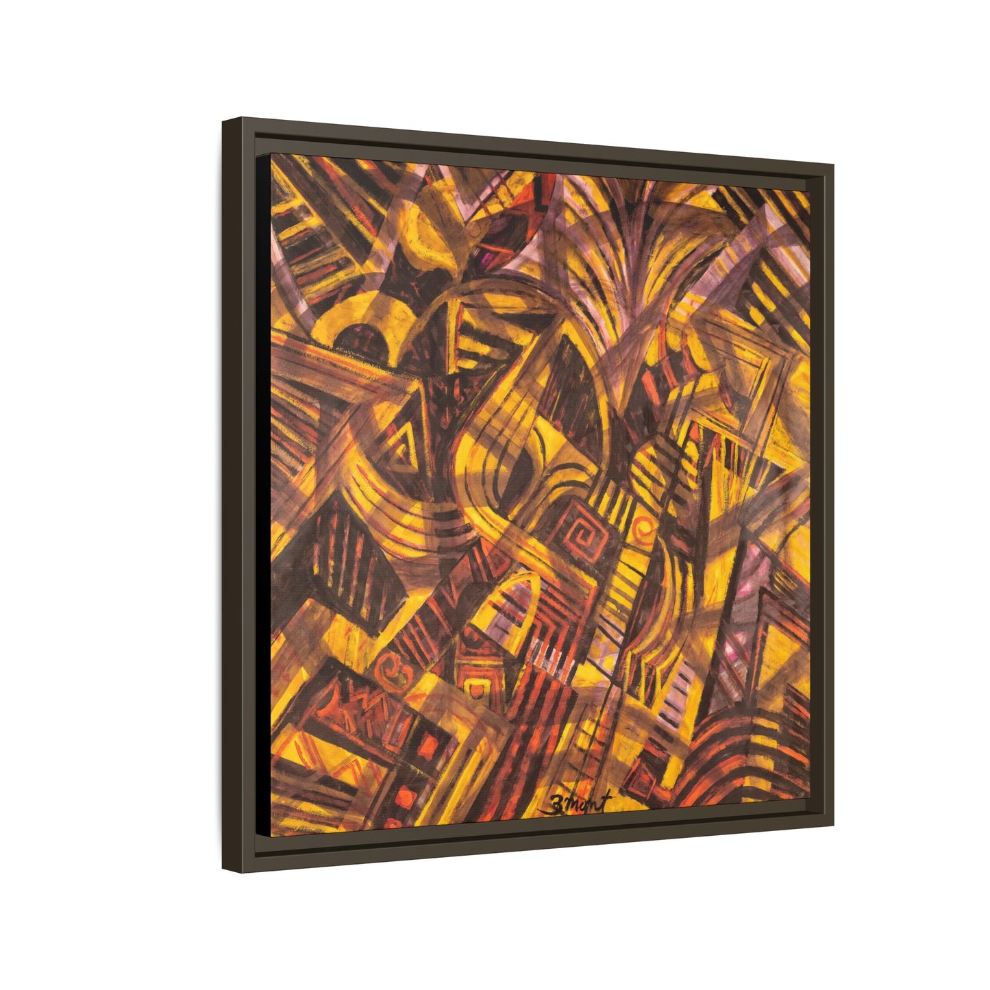 Bold Colorful Abstract Contemporary Art Print