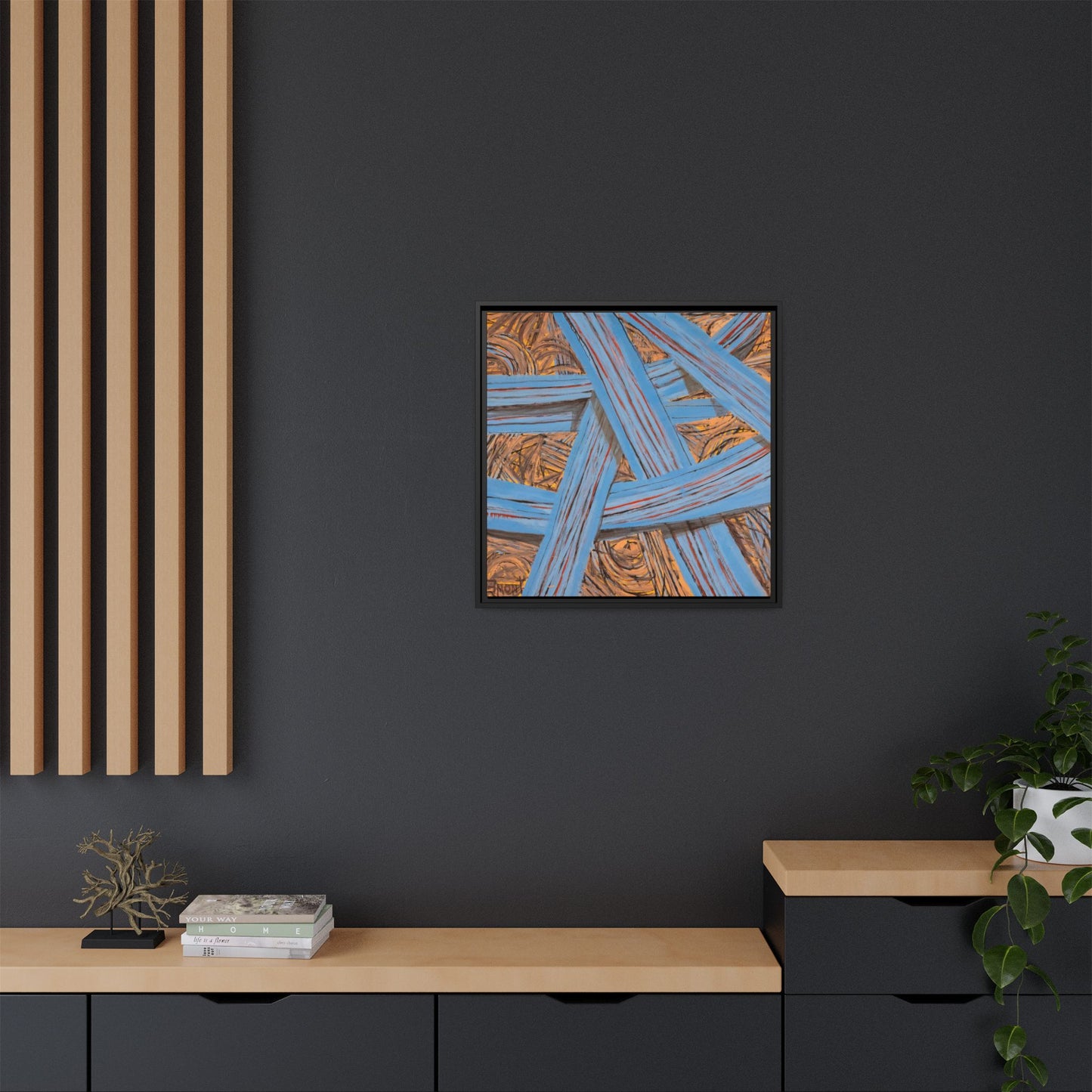Abstract Wall Print on Canvas