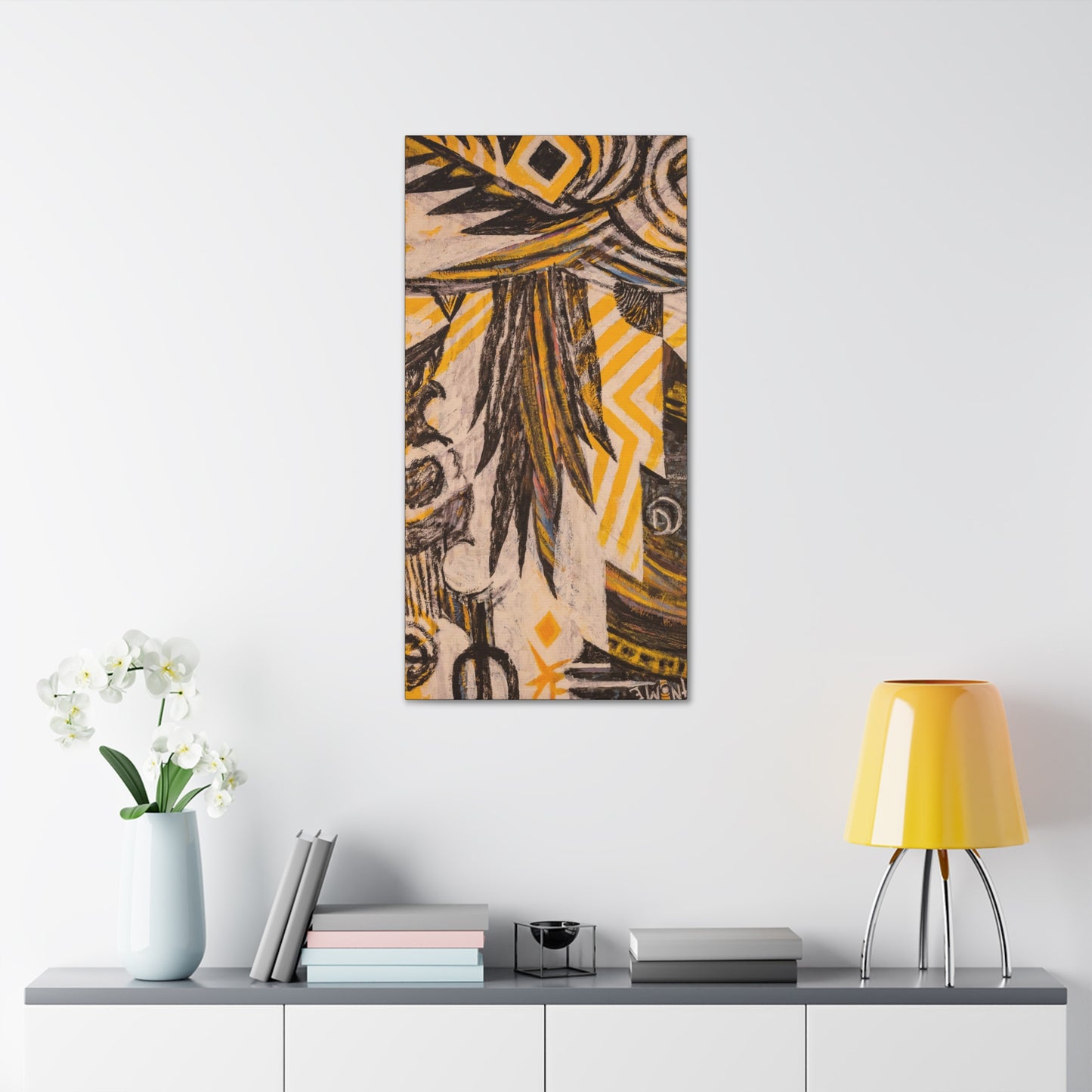 Abstract Stretched Canvas