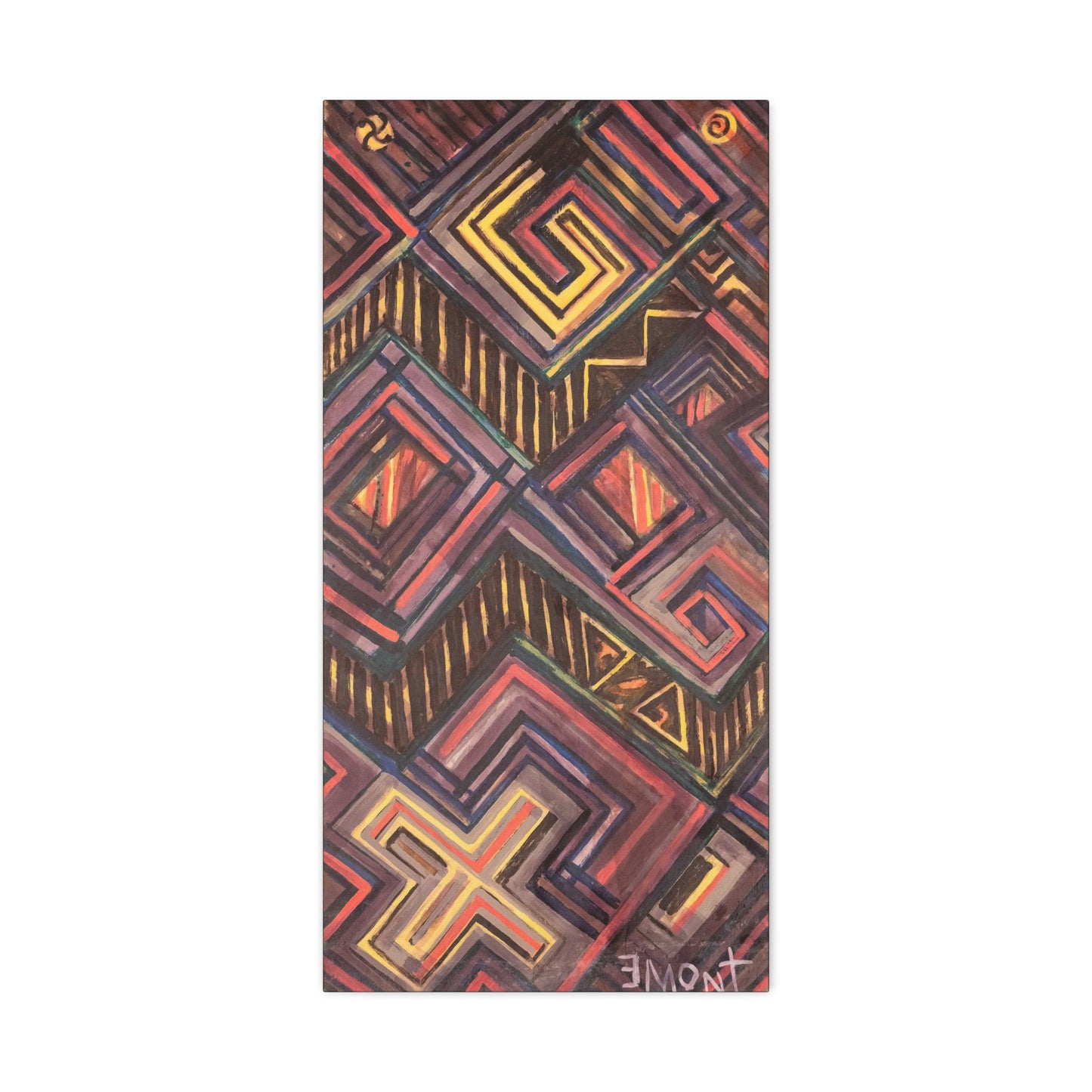 Geometric Abstract Art Print