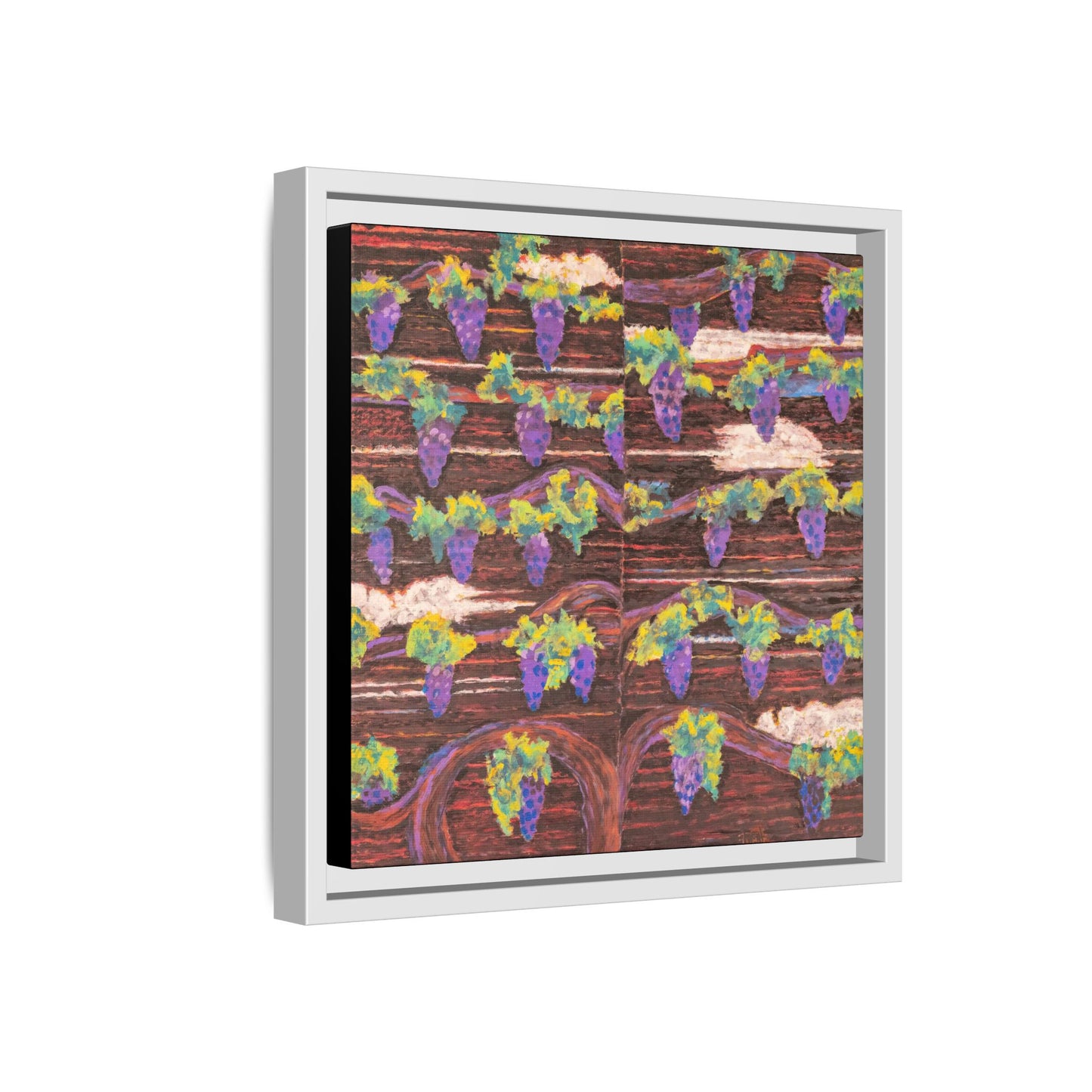 Wine Grapes Art Print