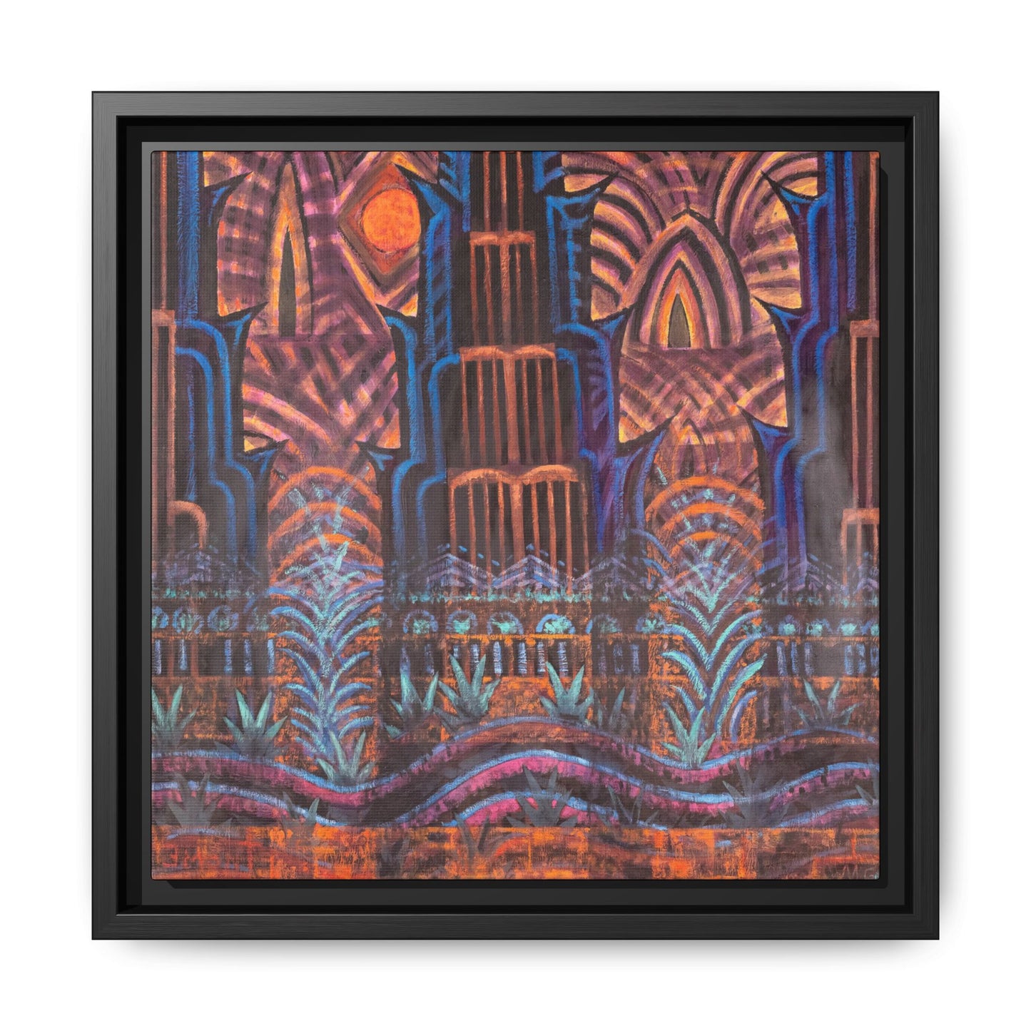 Vibrant Abstract Art