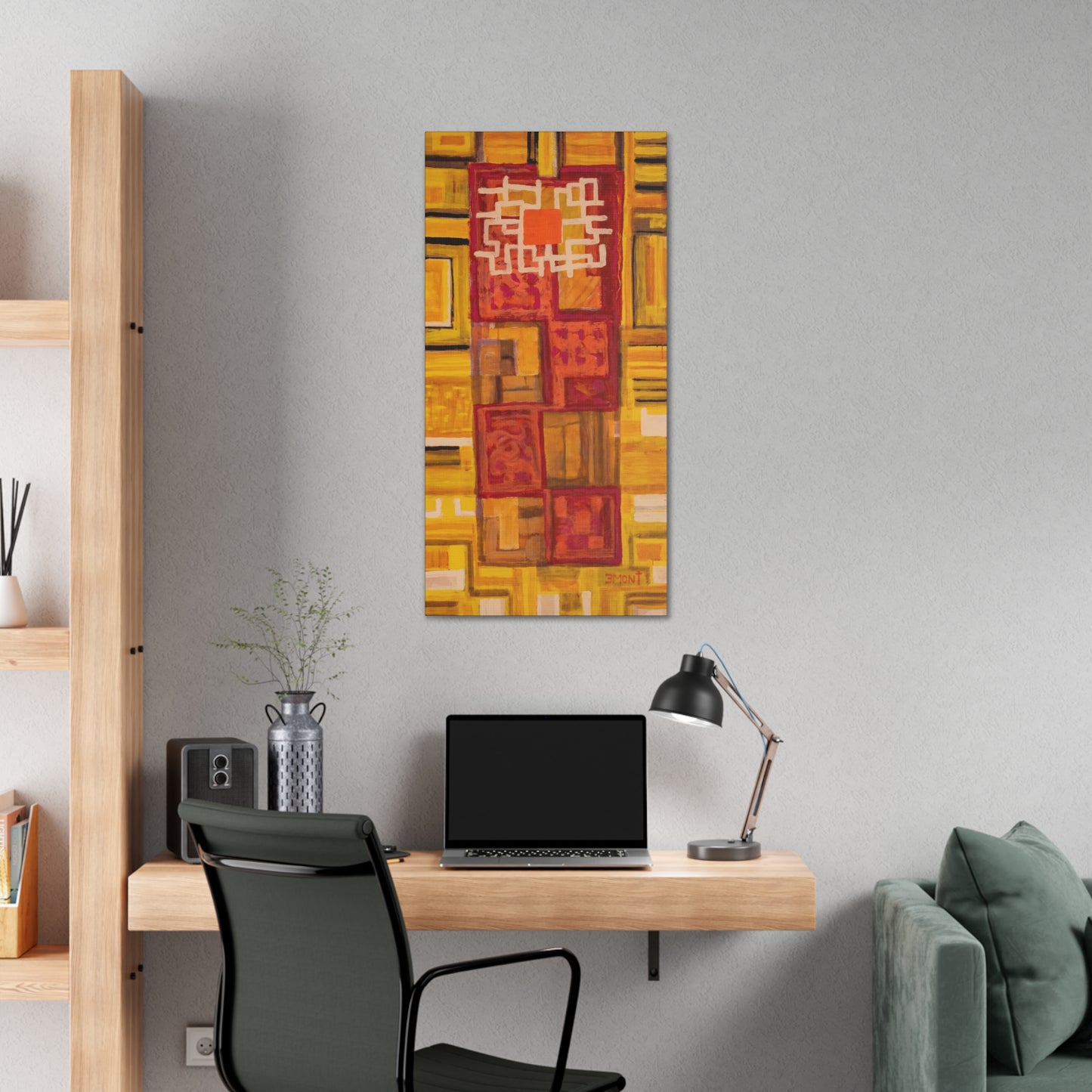 Abstract Office Decor