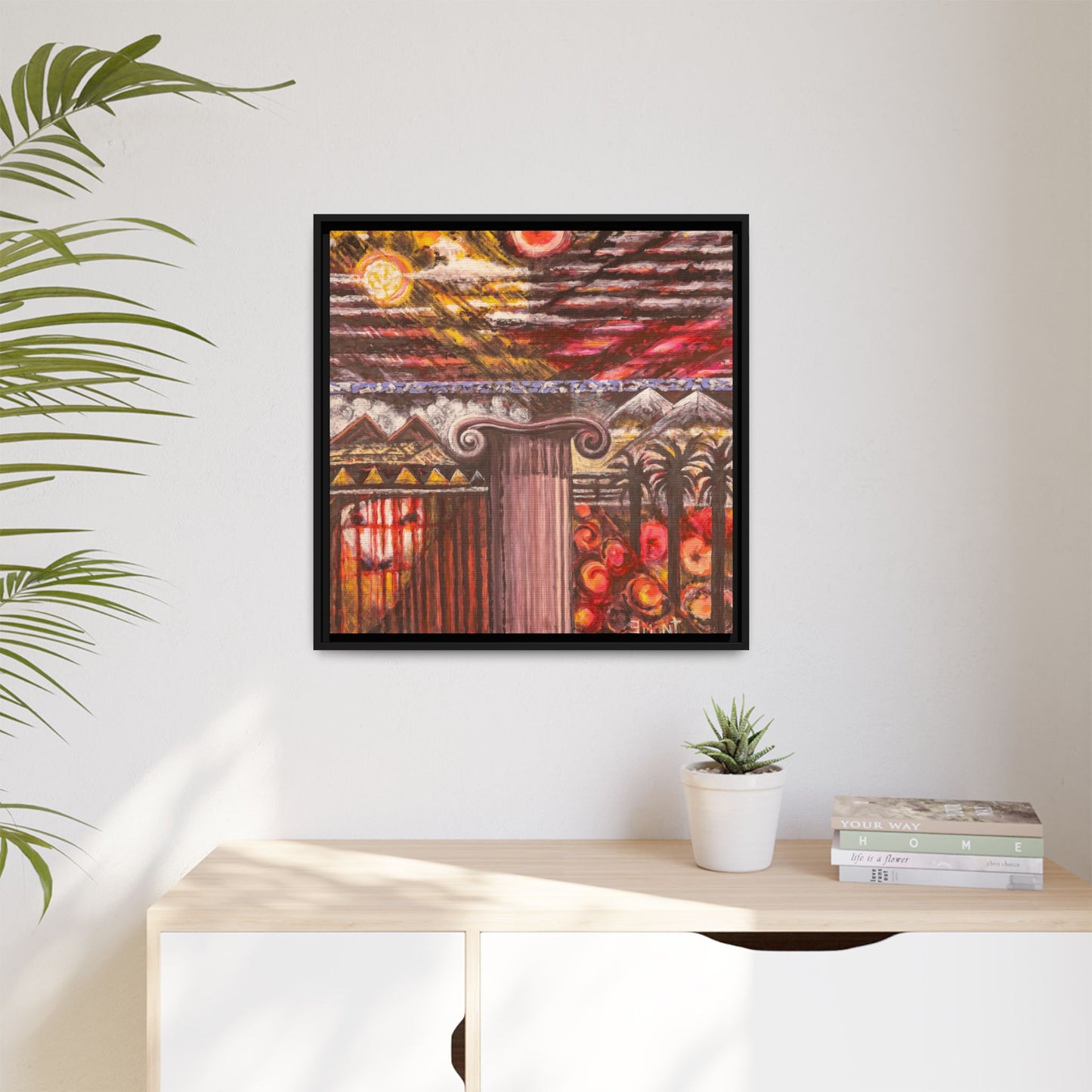Large vibrant art for your walls