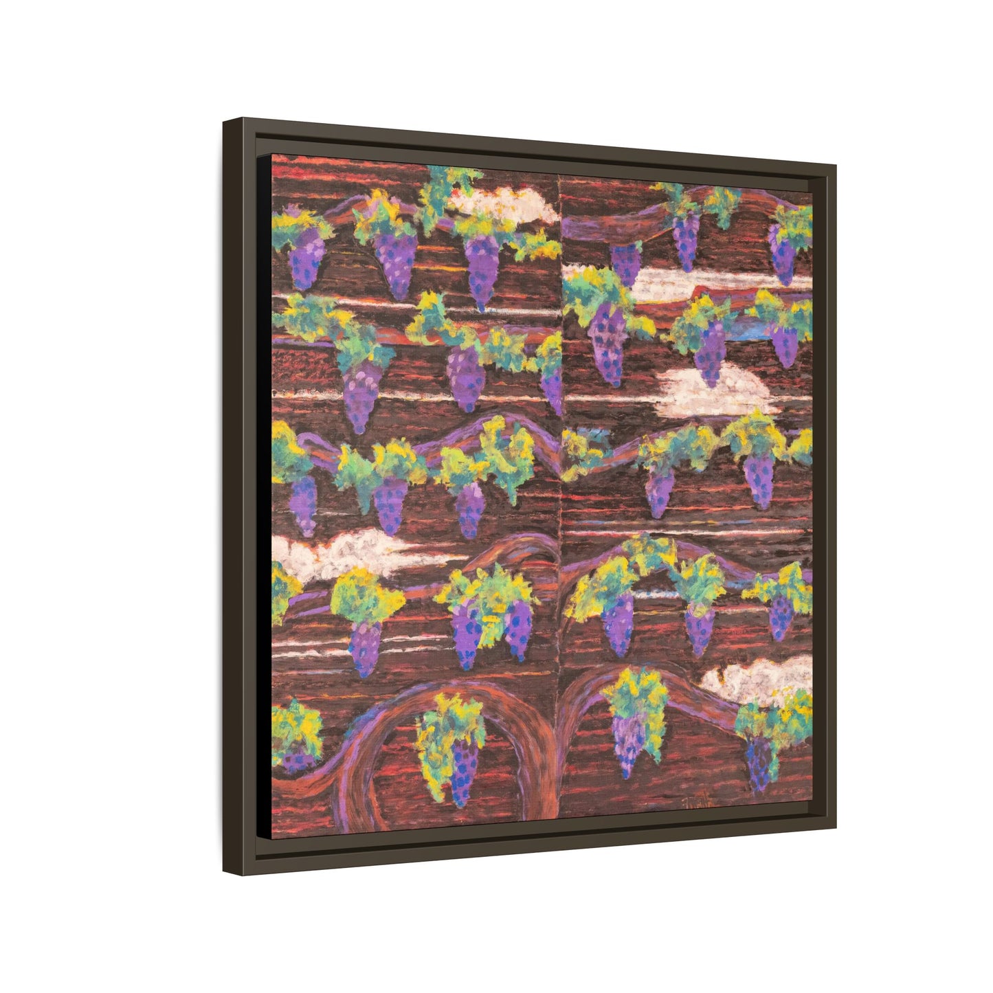 Wine Grapes Art Print