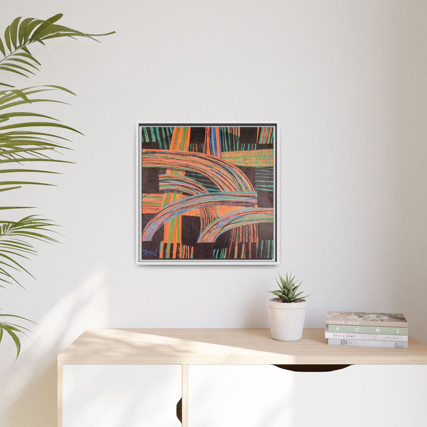 Colorful Abstract by Monte Dean