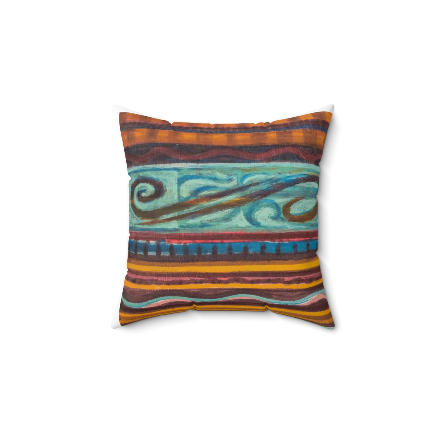 Spun Polyester Square Pillow