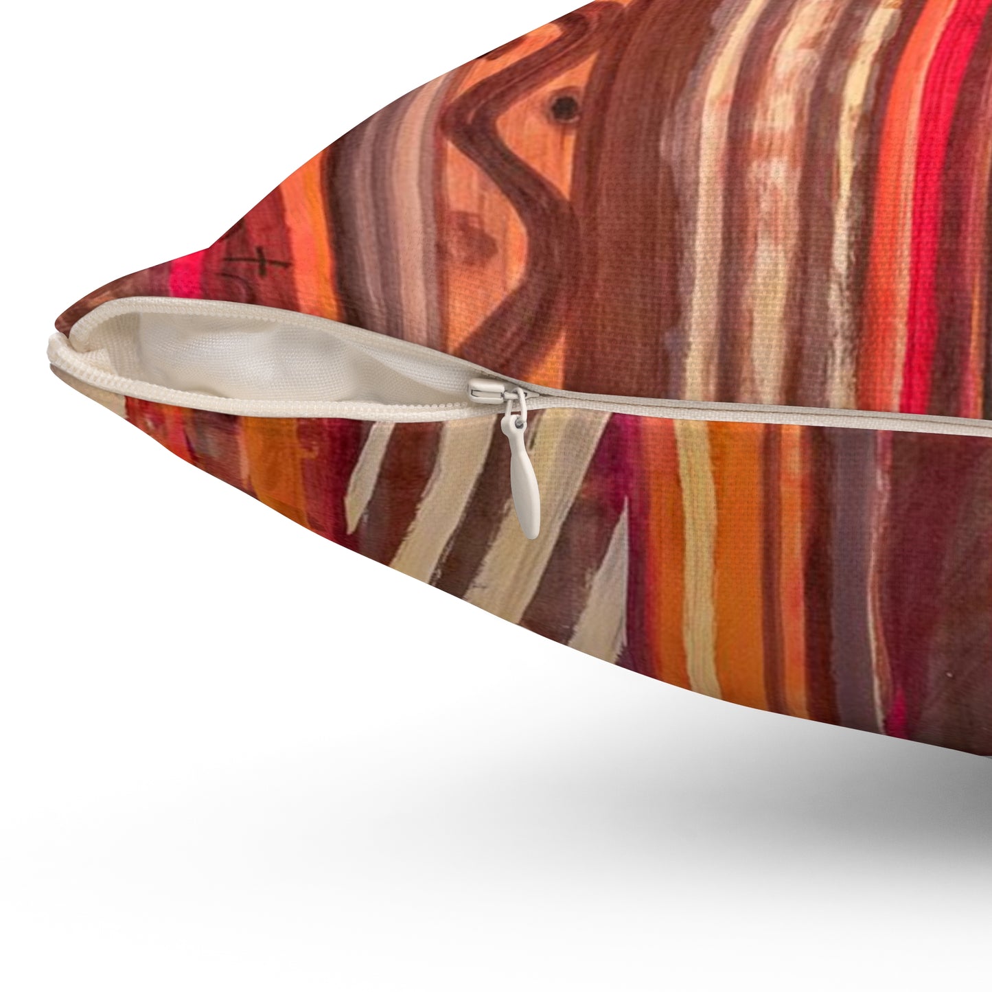 Spun Polyester Square Pillow