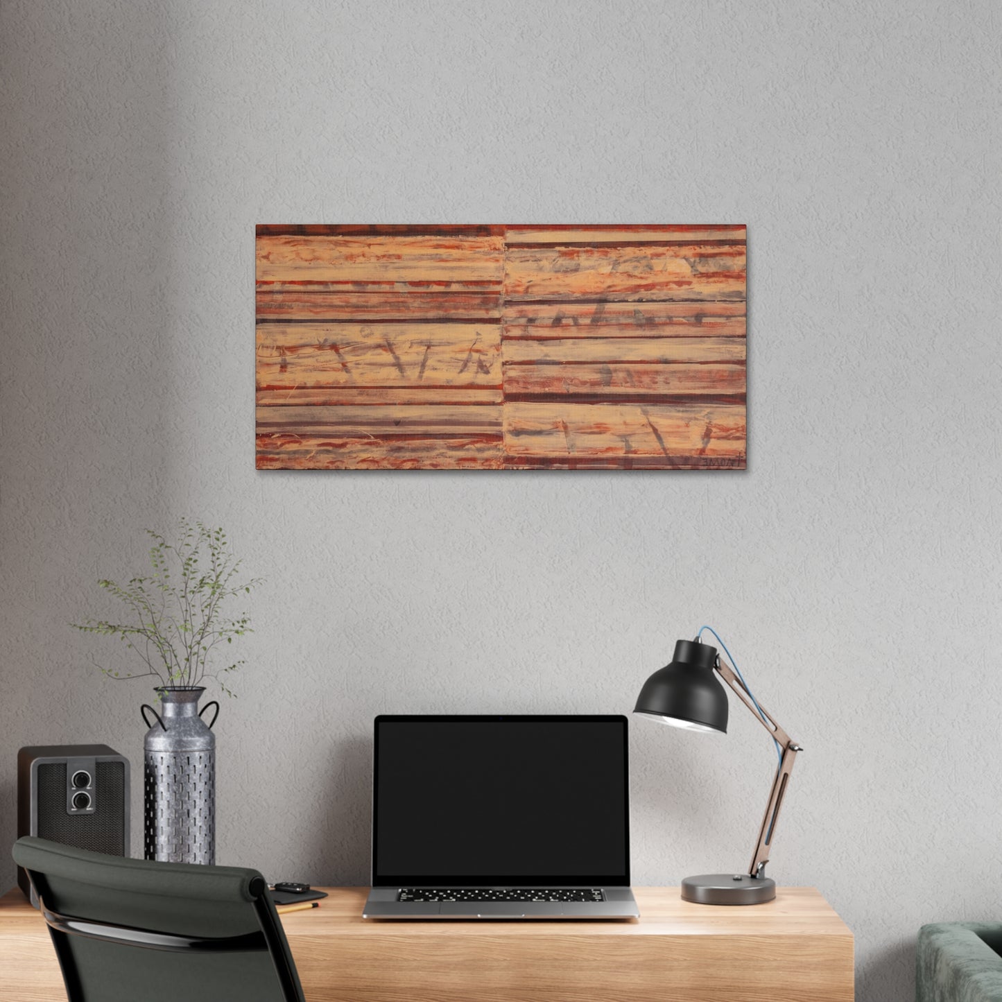 Abstract Stretched Canvas