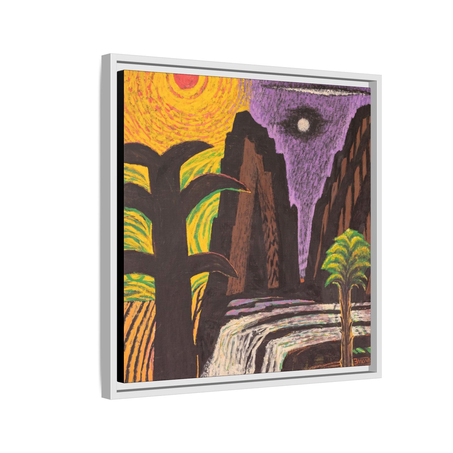 Abstract Landscape Print