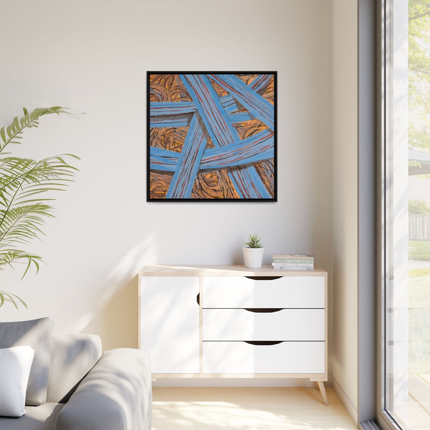Abstract Wall Print on Canvas