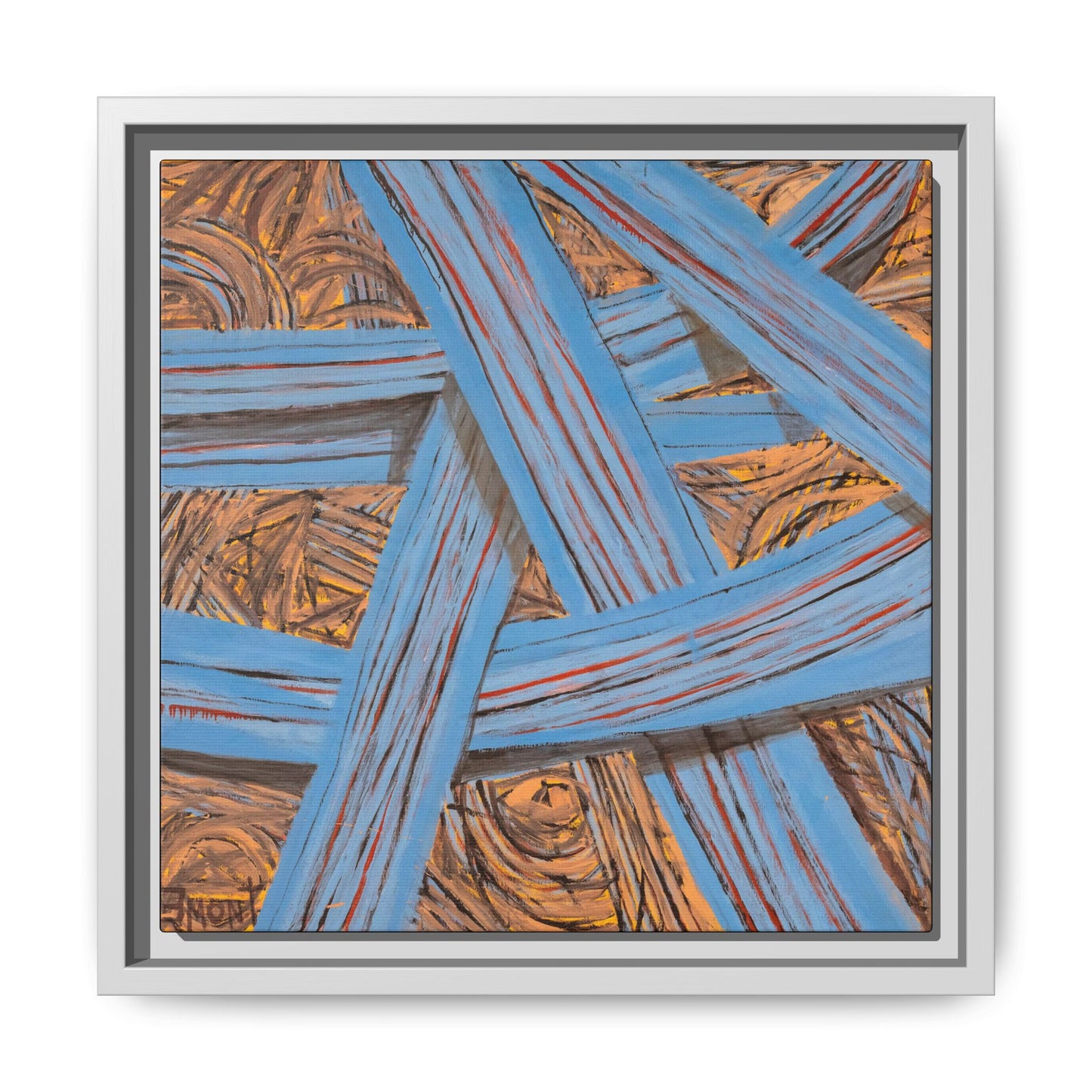 Abstract Wall Print on Canvas