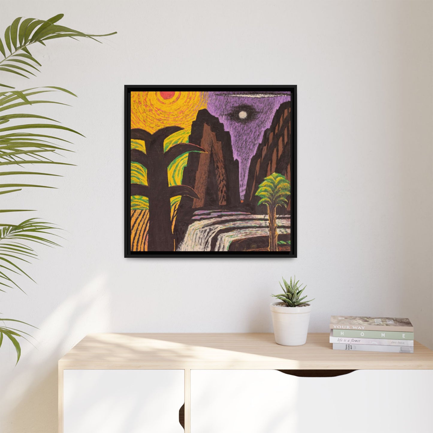 Abstract Landscape Print