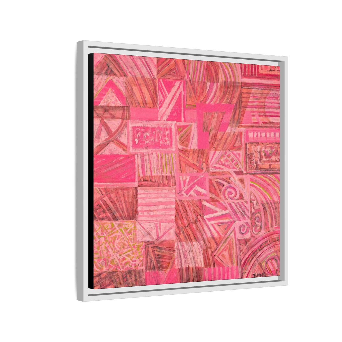 Large Abstract Print on Canvas