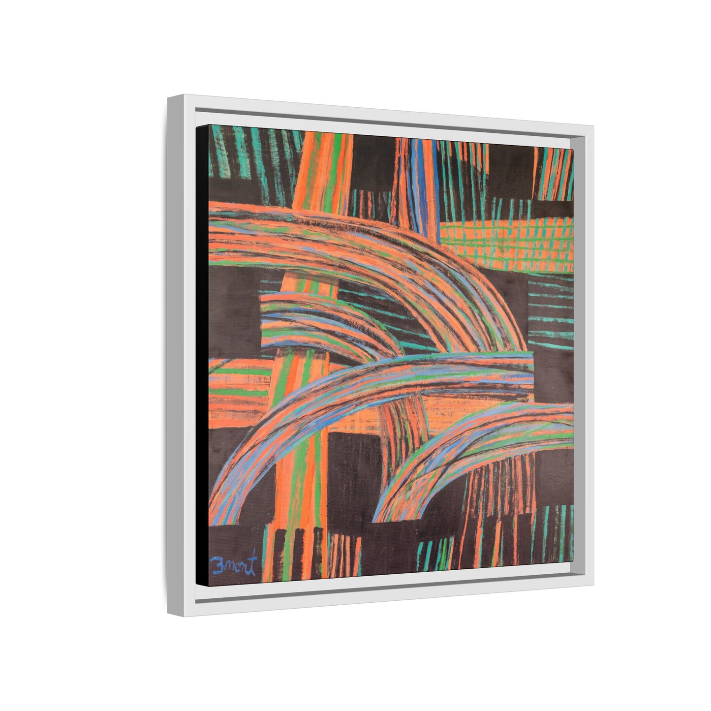 Colorful Abstract by Monte Dean