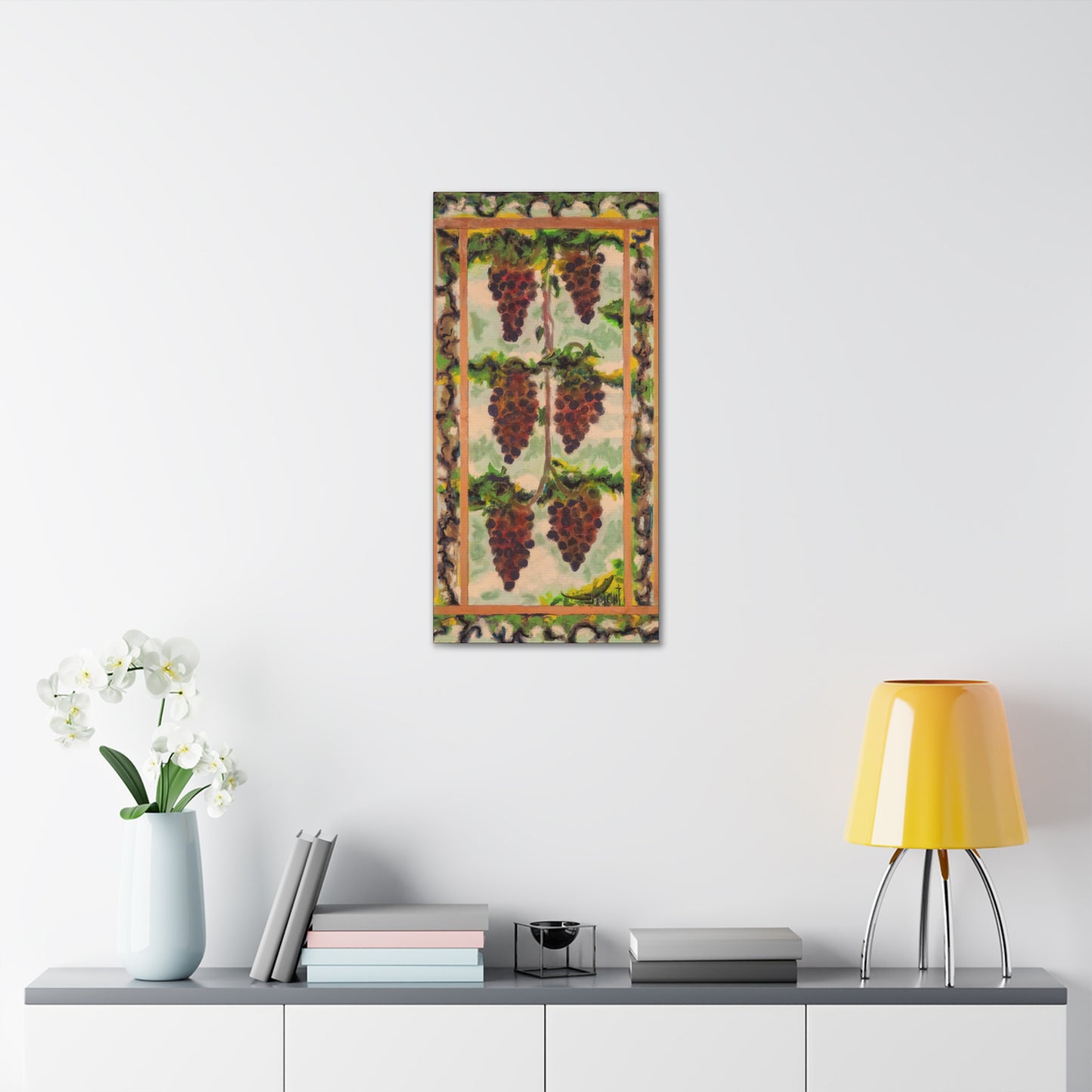 Classic Grapes Art Print