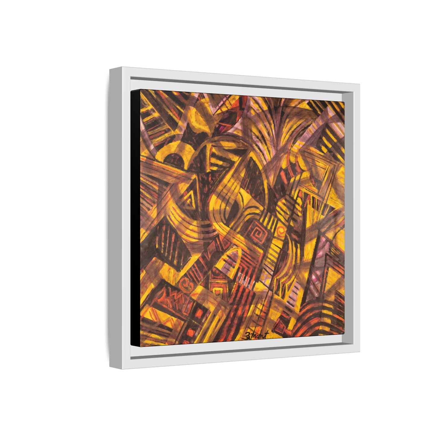 Bold Colorful Abstract Contemporary Art Print