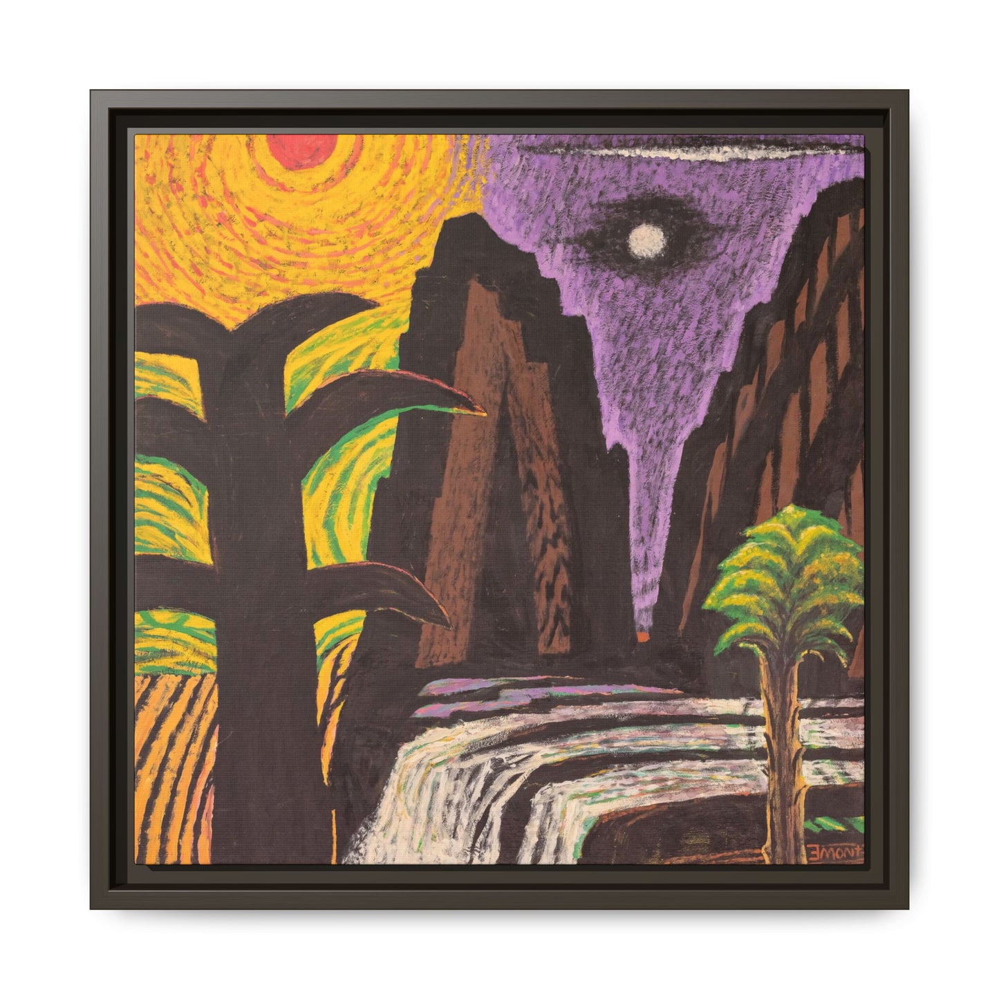 Abstract Landscape Print