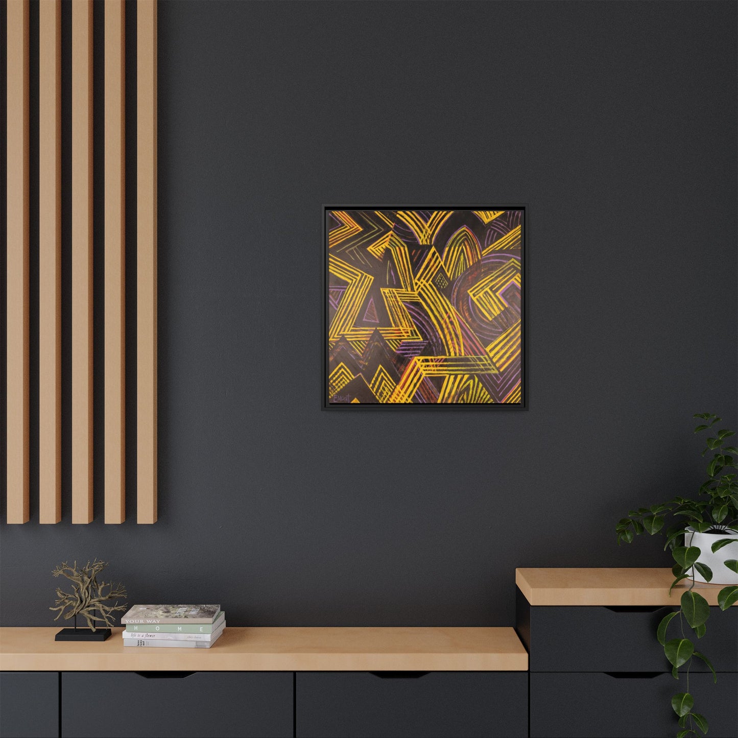 Abstract Wall Art Canvas Print