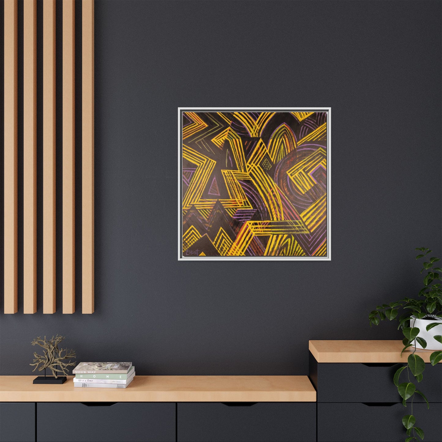 Abstract Wall Art Canvas Print