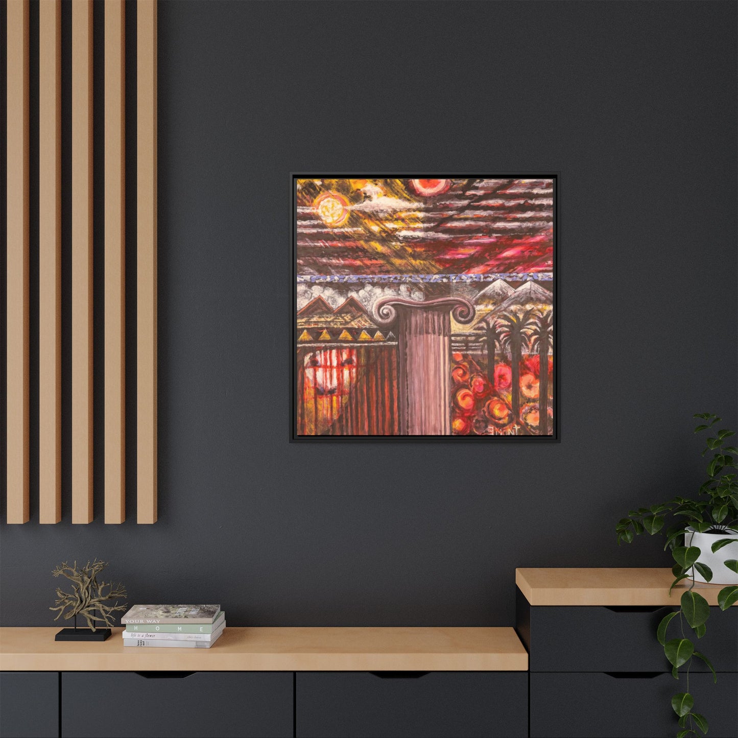 Large vibrant art for your walls
