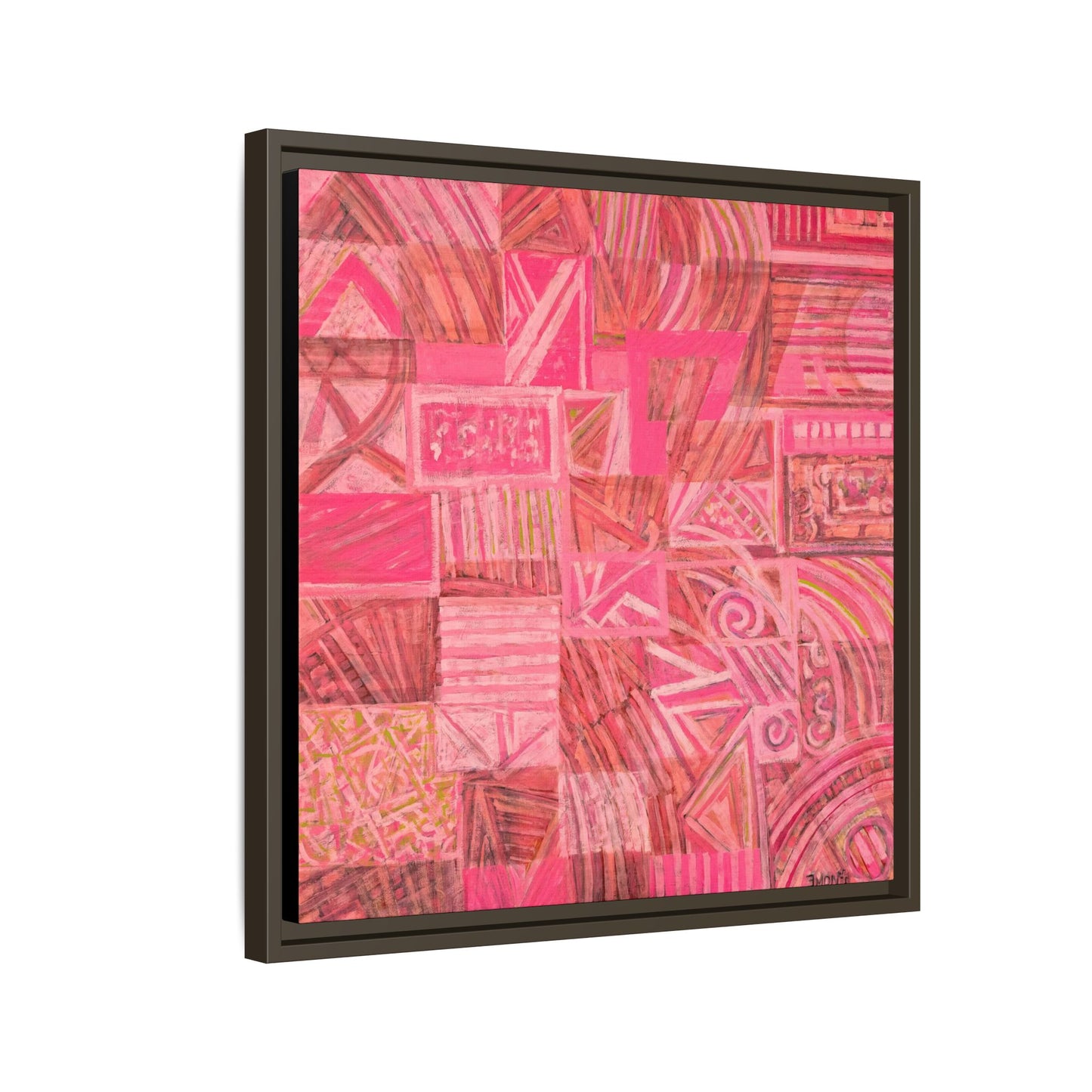 Large Abstract Print on Canvas