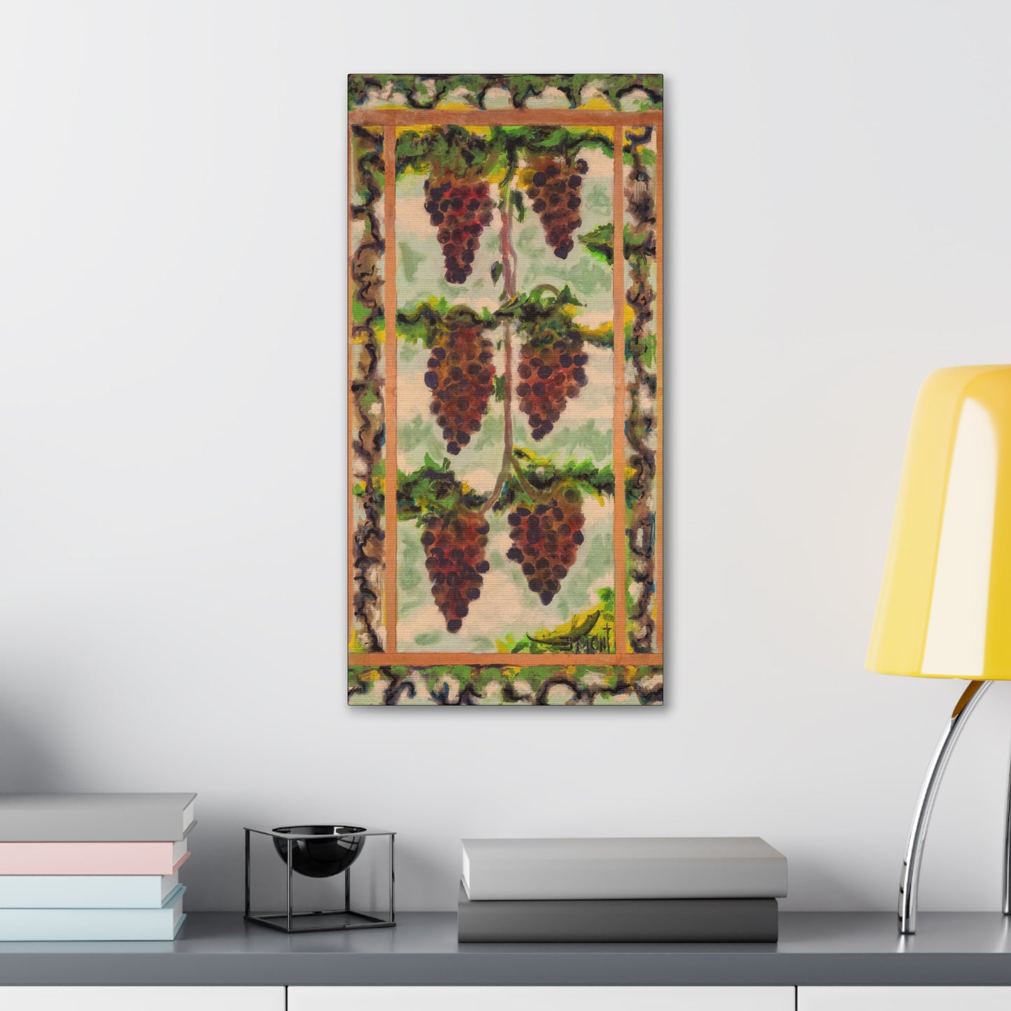 Classic Grapes Art Print