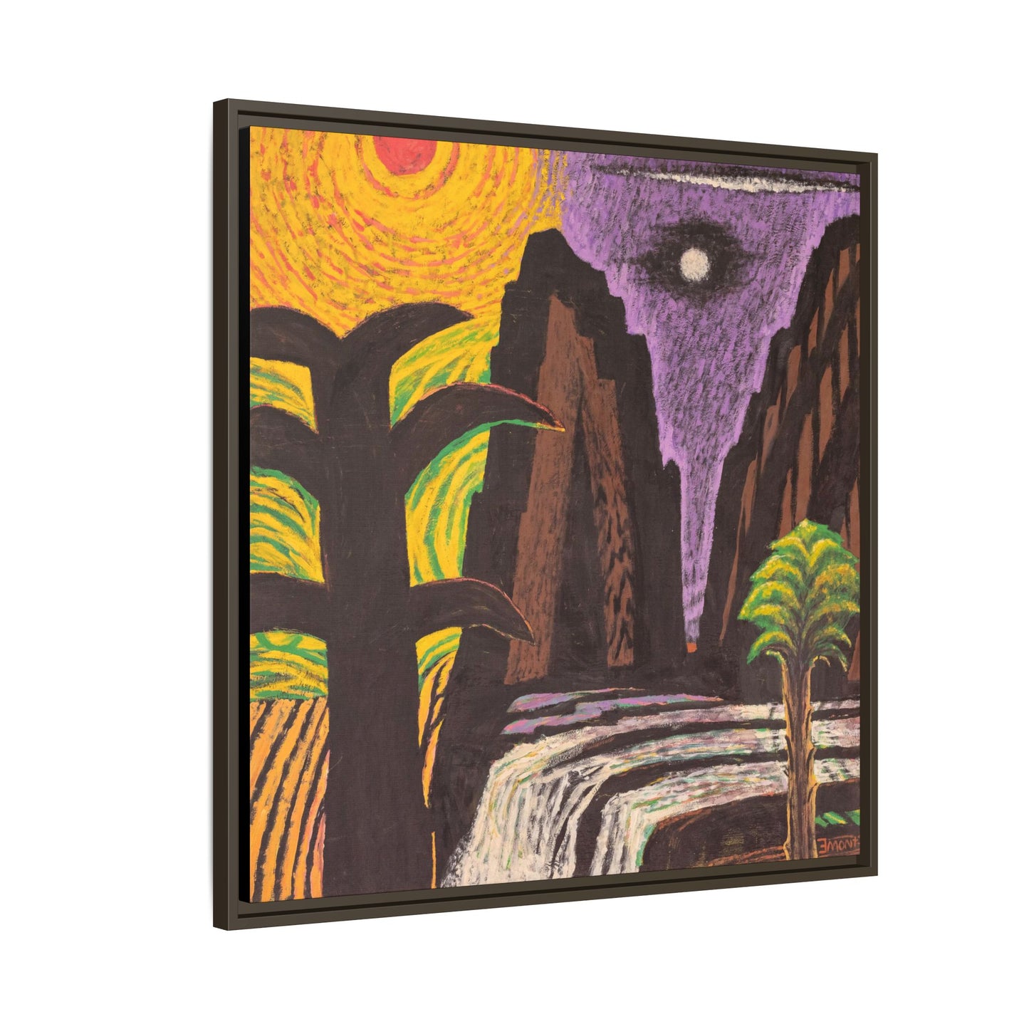 Abstract Landscape Print