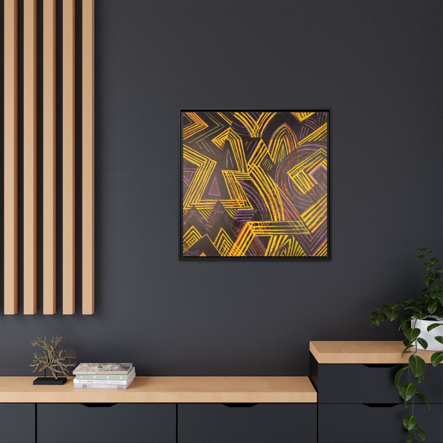 Abstract Wall Art Canvas Print