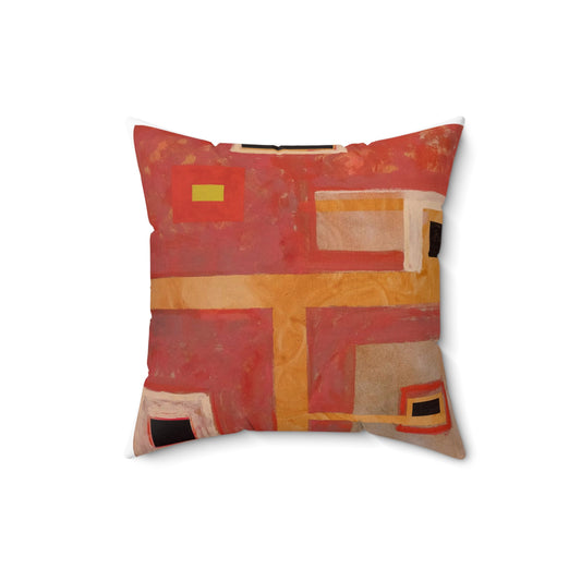 Spun Polyester Square Pillow