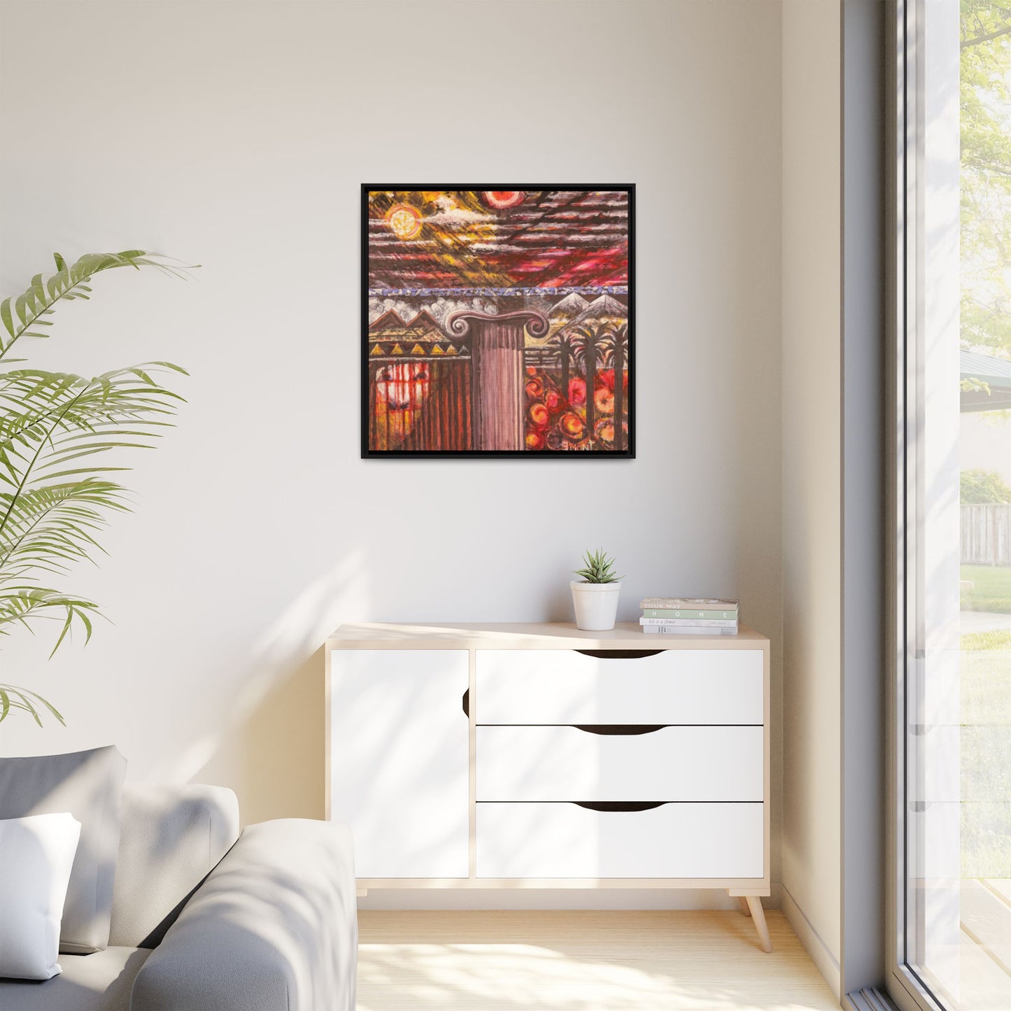 Large vibrant art for your walls