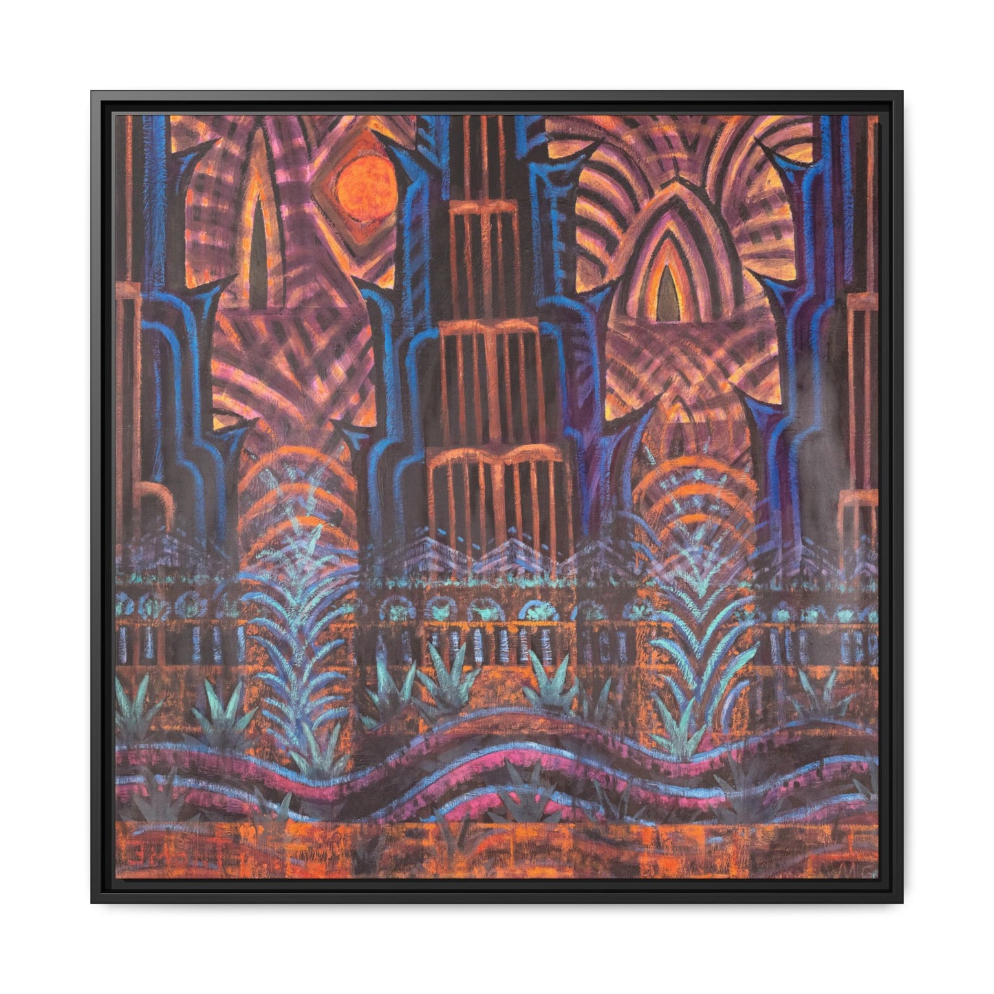 Vibrant Abstract Art