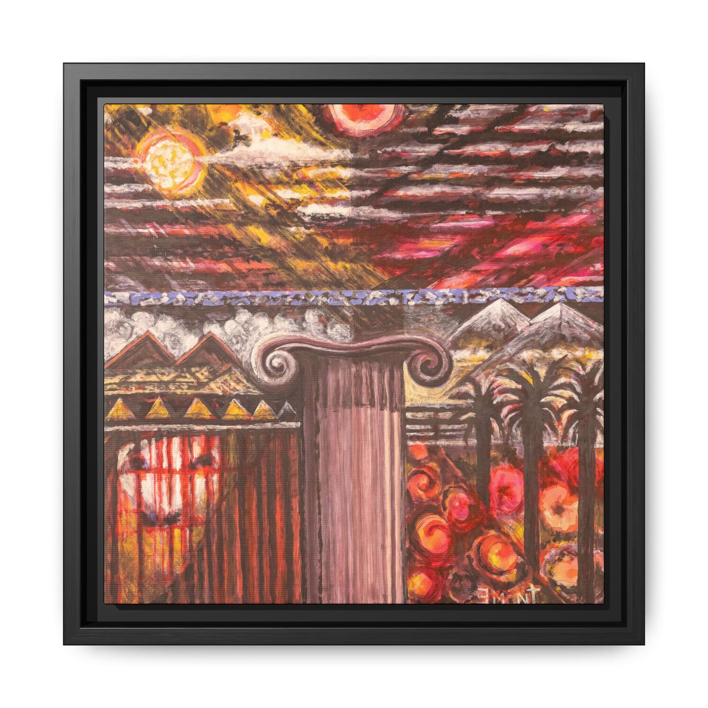 Large vibrant art for your walls