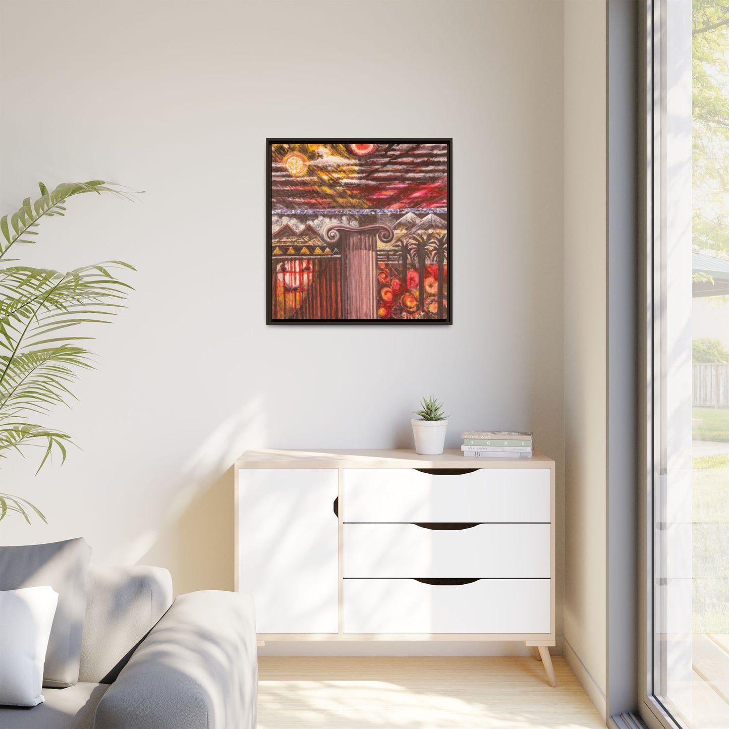 Large vibrant art for your walls