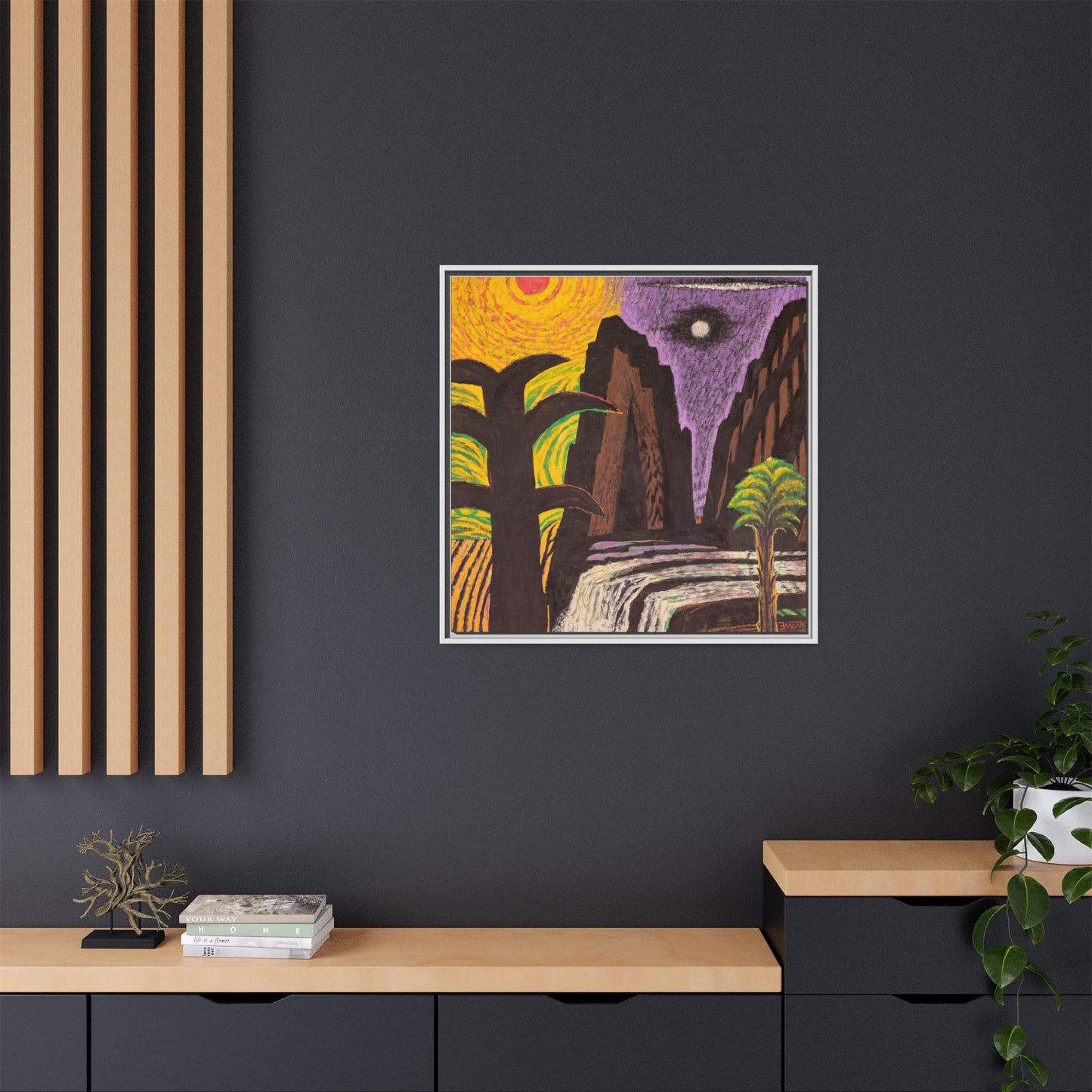 Abstract Landscape Print