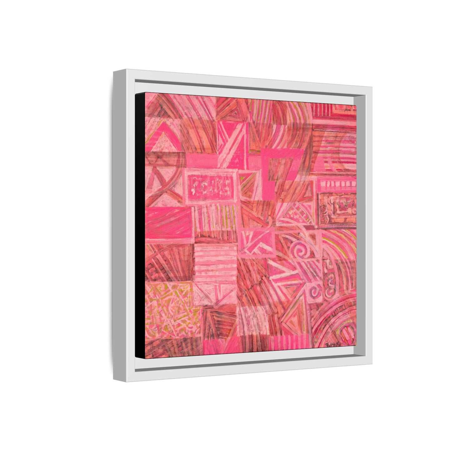 Large Abstract Print on Canvas