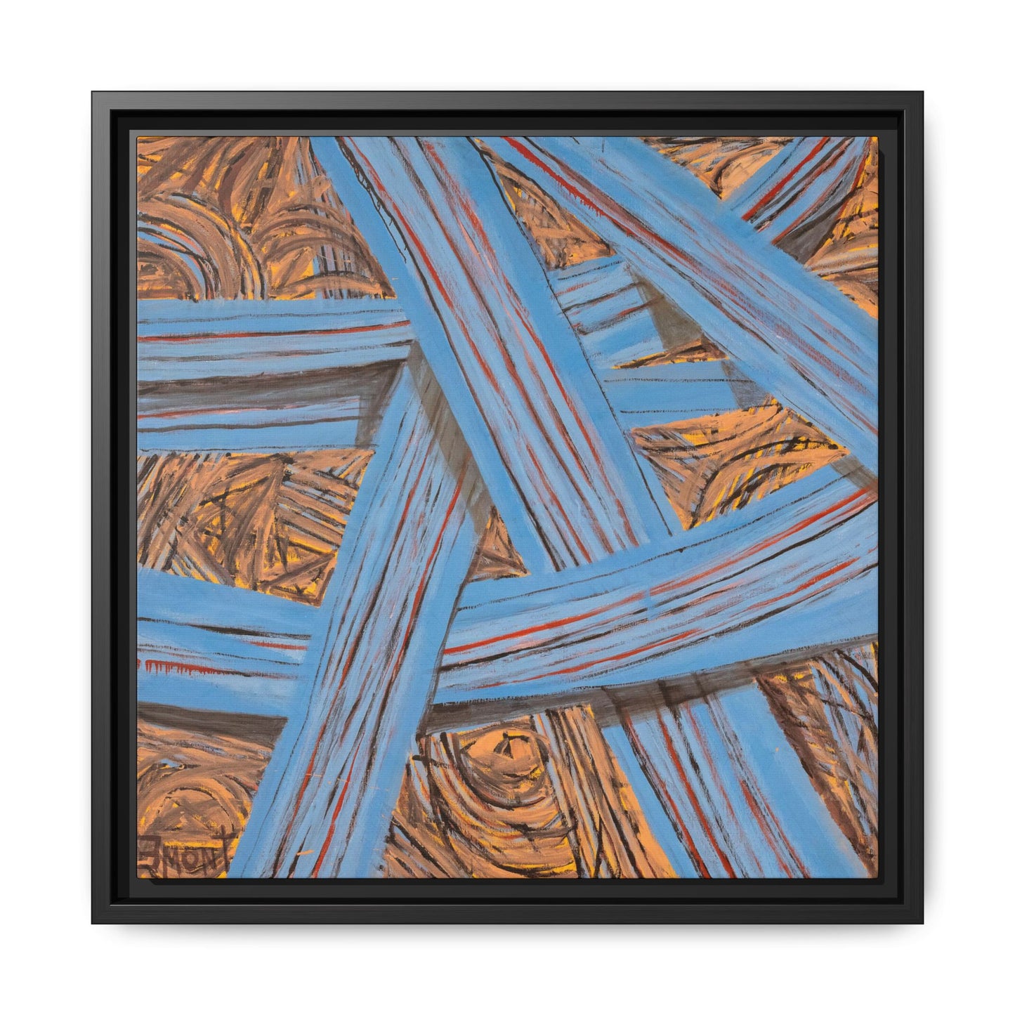 Abstract Wall Print on Canvas